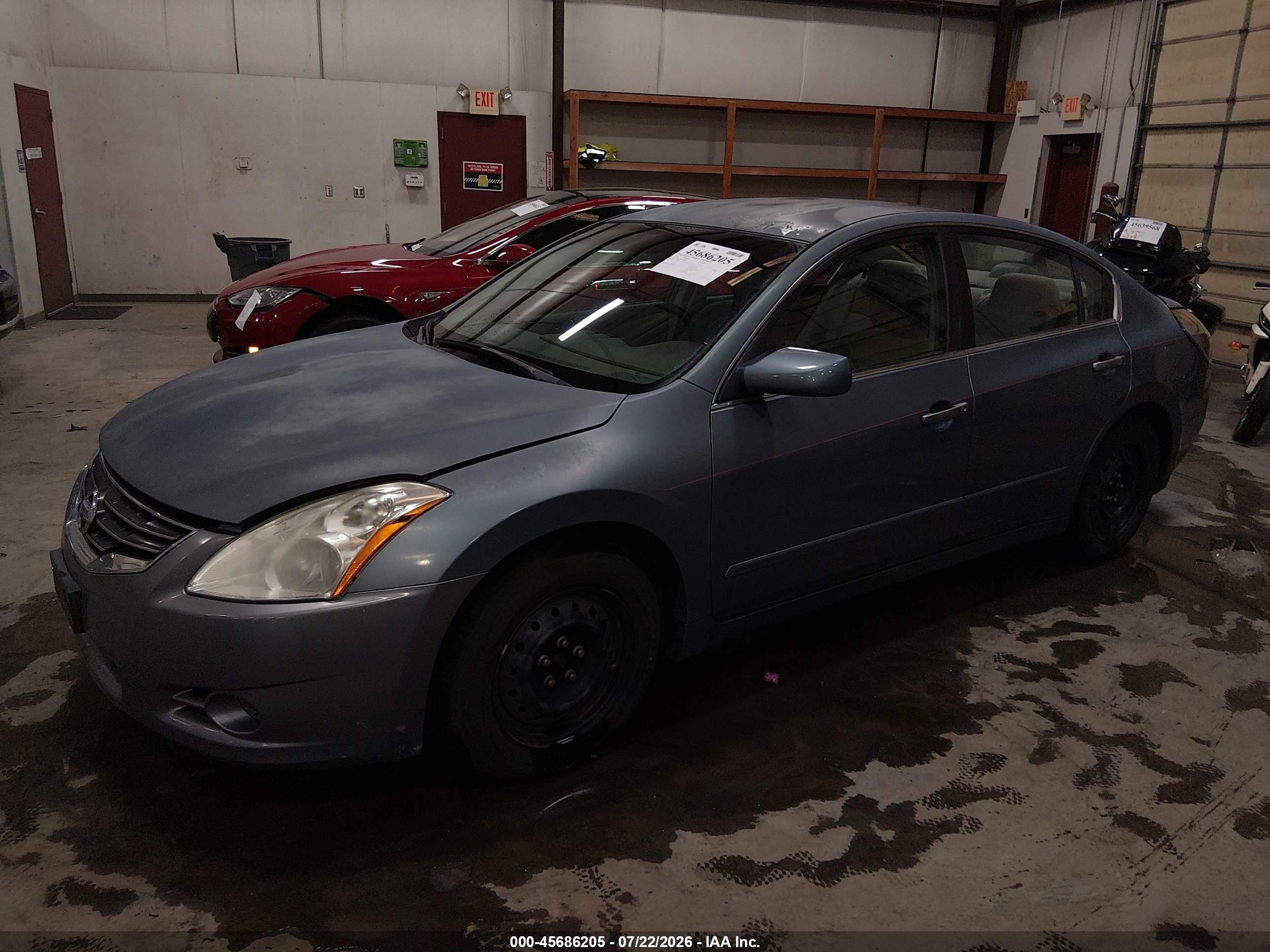 2010 Nissan Altima 2.5 S Light Blue vin: 1N4AL2AP1AN461107