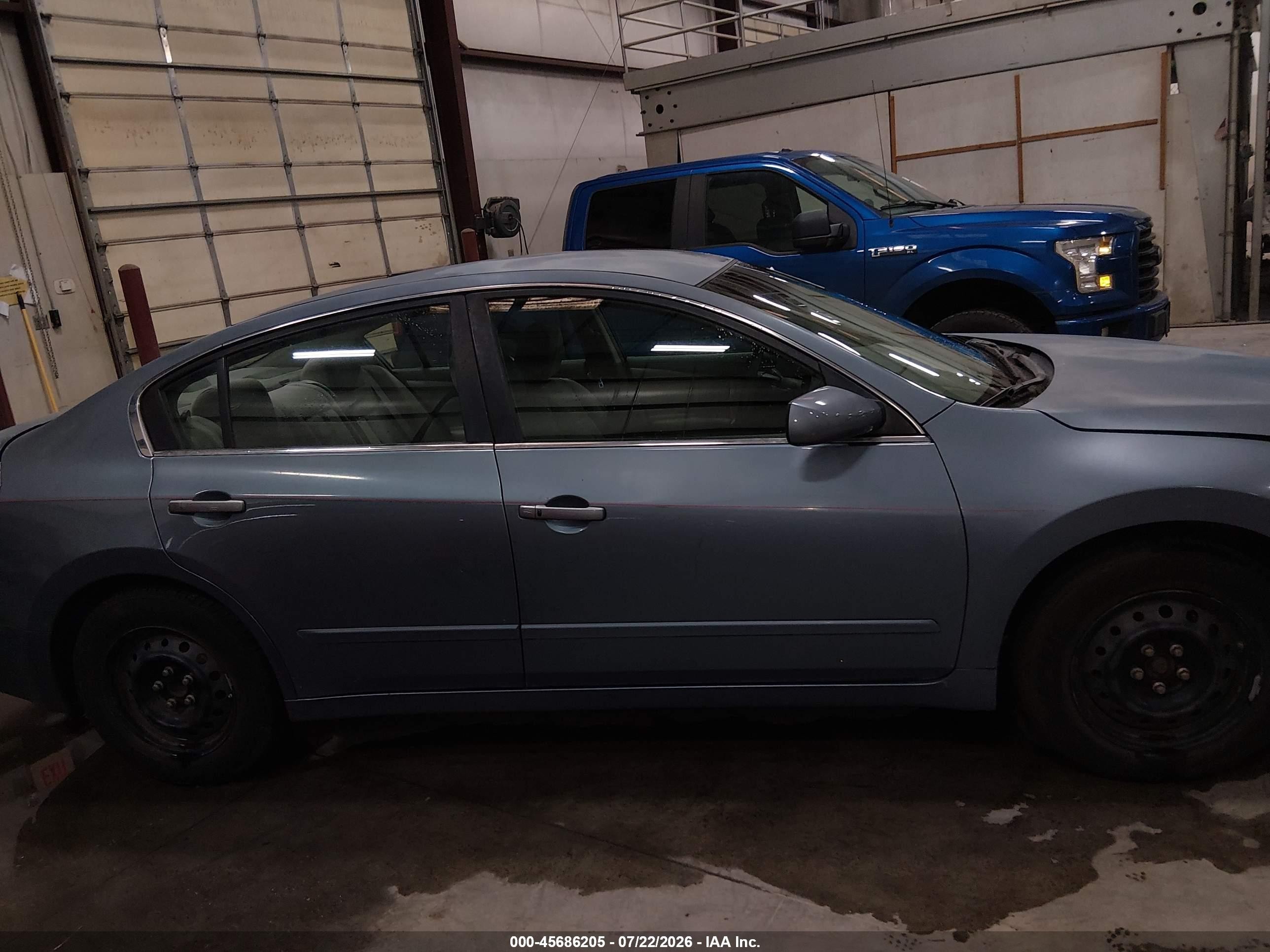 2010 Nissan Altima 2.5 S Light Blue vin: 1N4AL2AP1AN461107