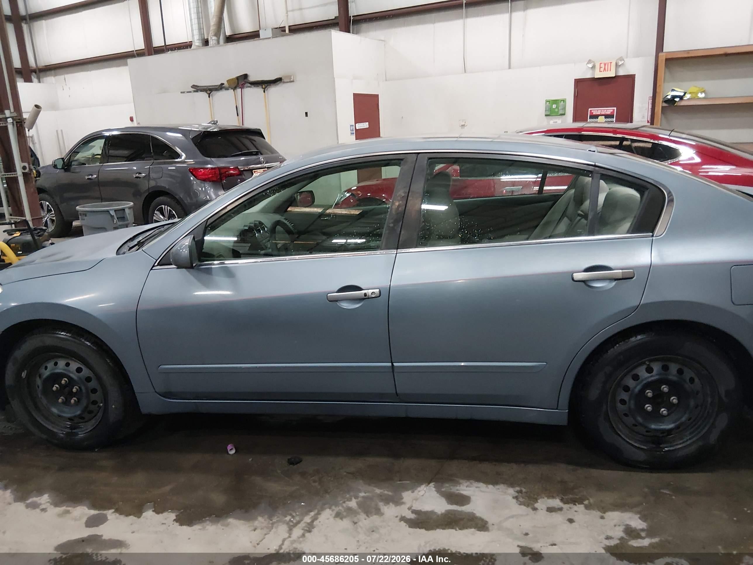 2010 Nissan Altima 2.5 S Light Blue vin: 1N4AL2AP1AN461107