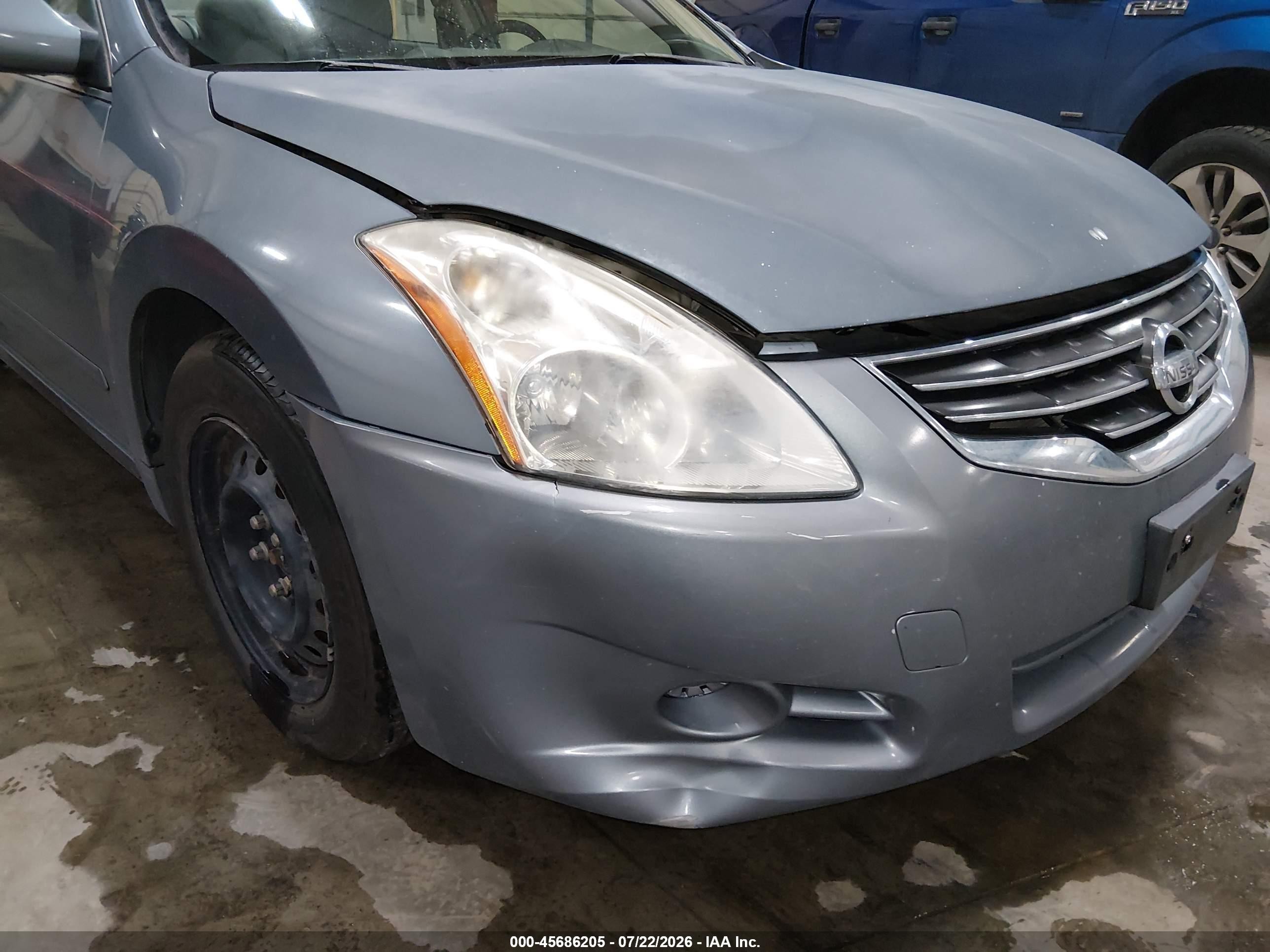 2010 Nissan Altima 2.5 S Light Blue vin: 1N4AL2AP1AN461107
