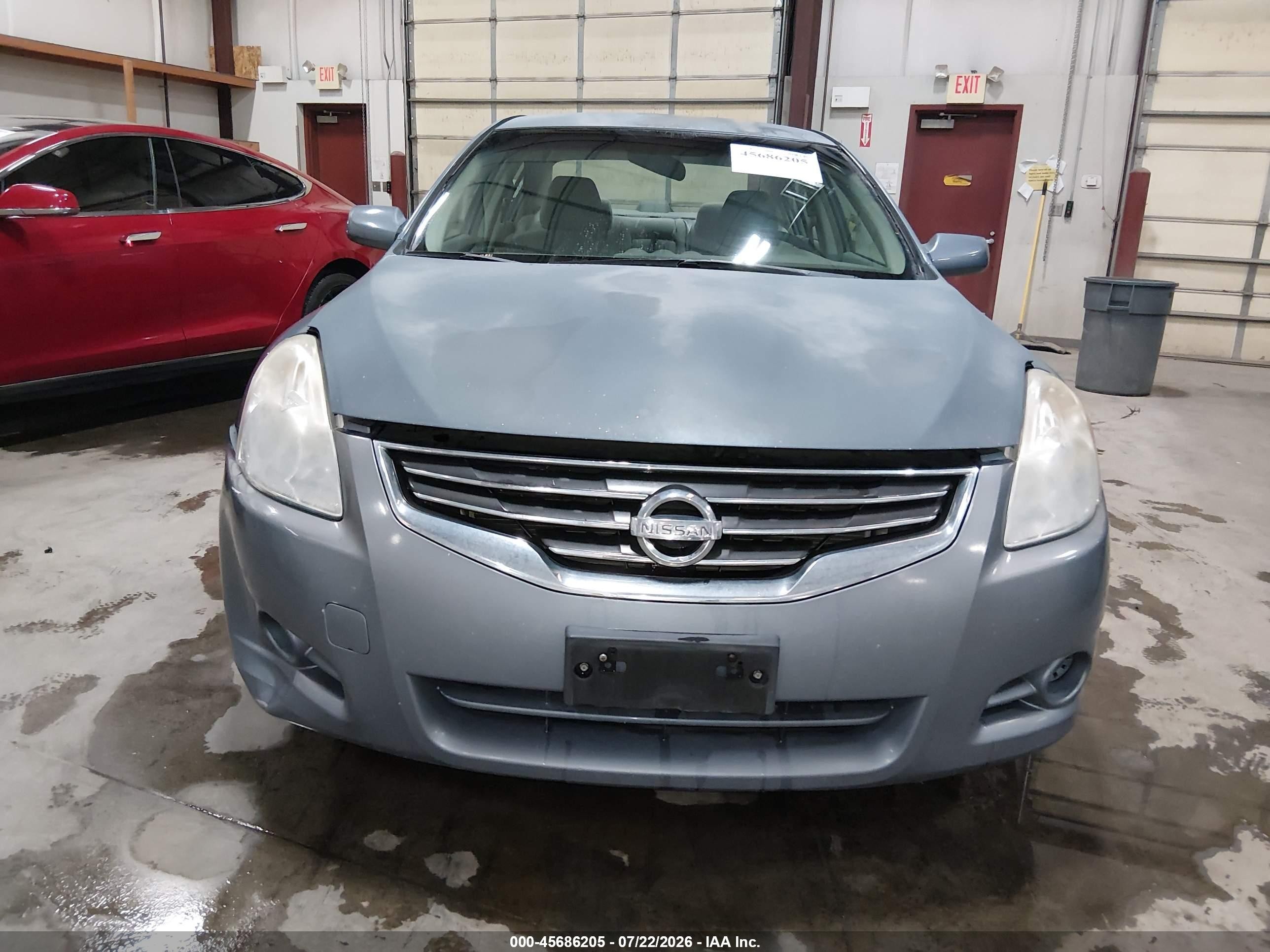 2010 Nissan Altima 2.5 S Light Blue vin: 1N4AL2AP1AN461107