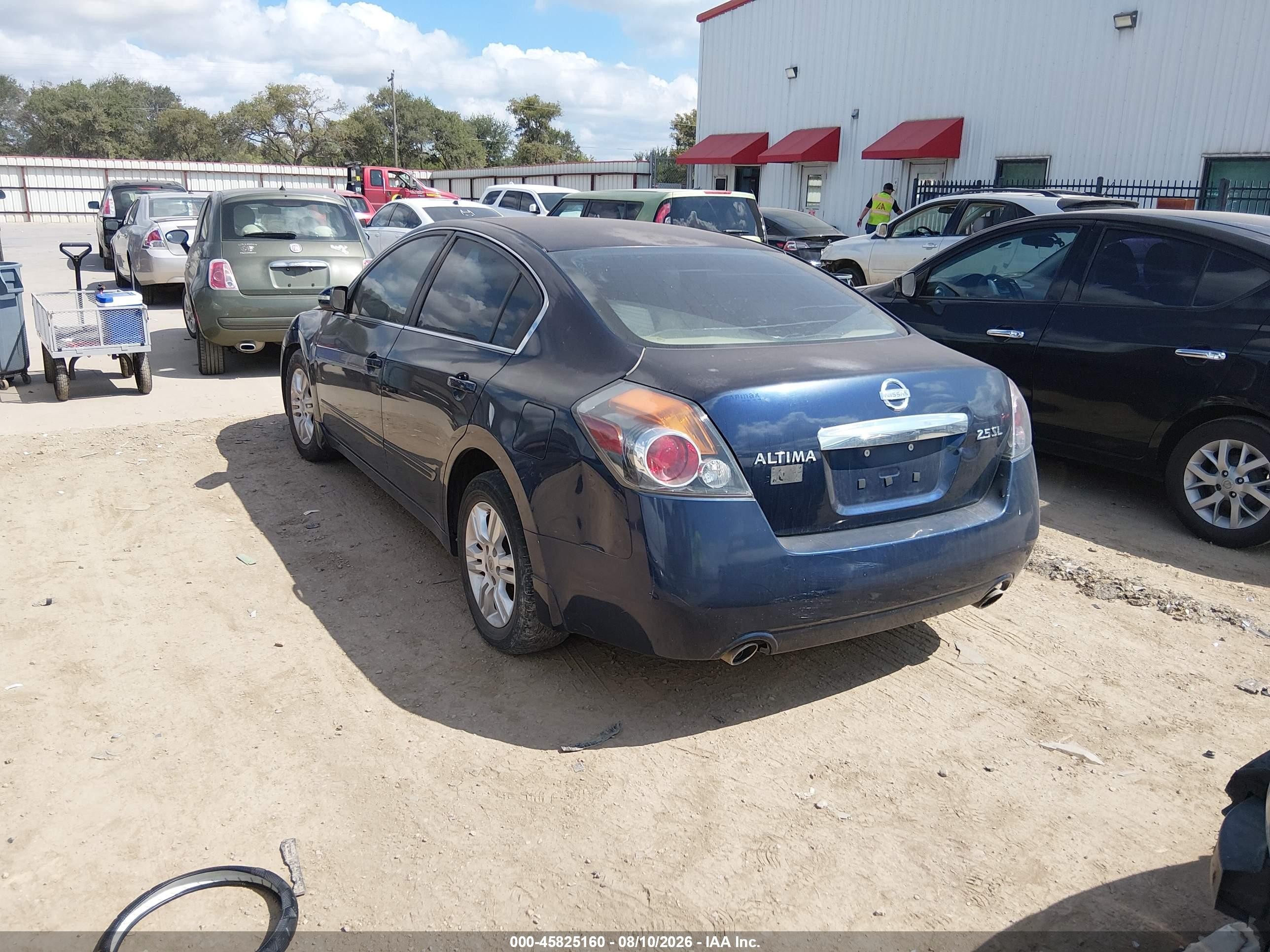 2010 Nissan Altima 2.5 S Blue vin: 1N4AL2AP1AN471393
