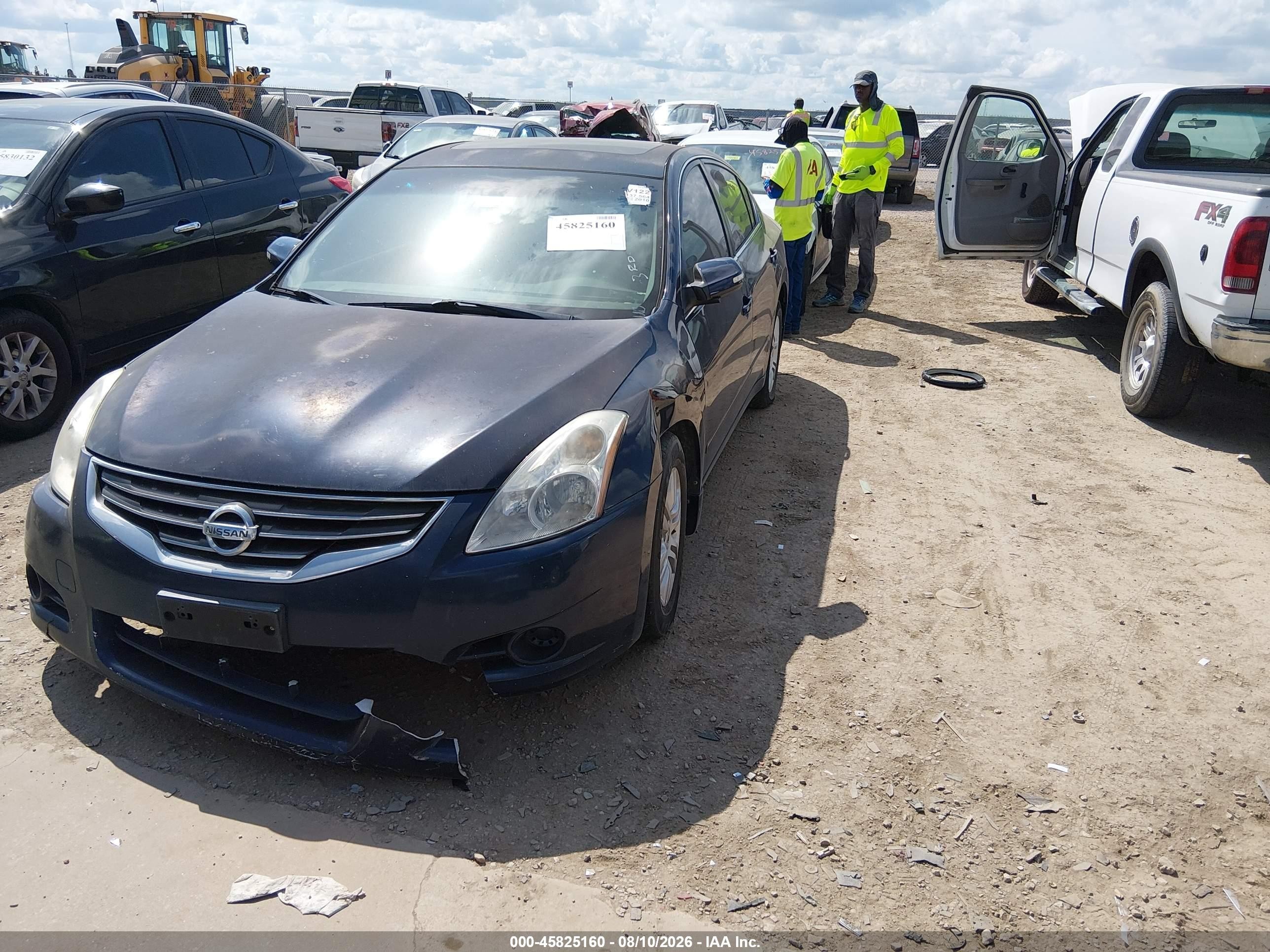 2010 Nissan Altima 2.5 S Blue vin: 1N4AL2AP1AN471393