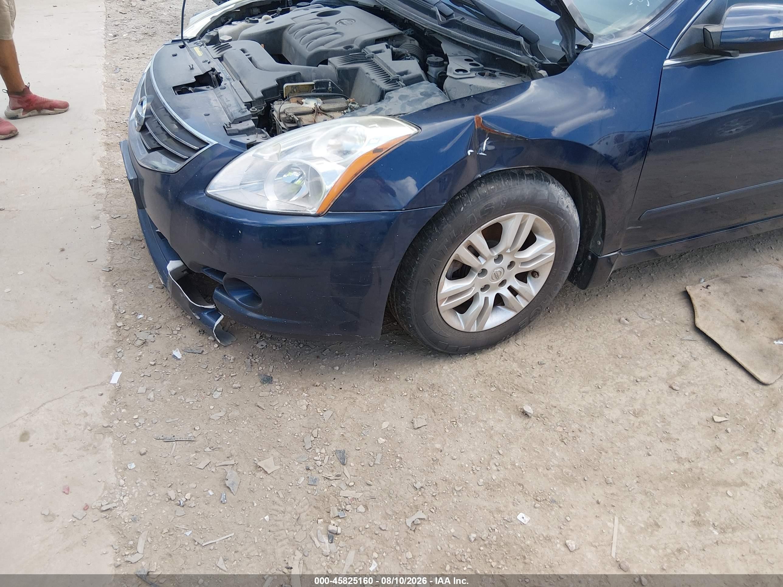 2010 Nissan Altima 2.5 S Blue vin: 1N4AL2AP1AN471393