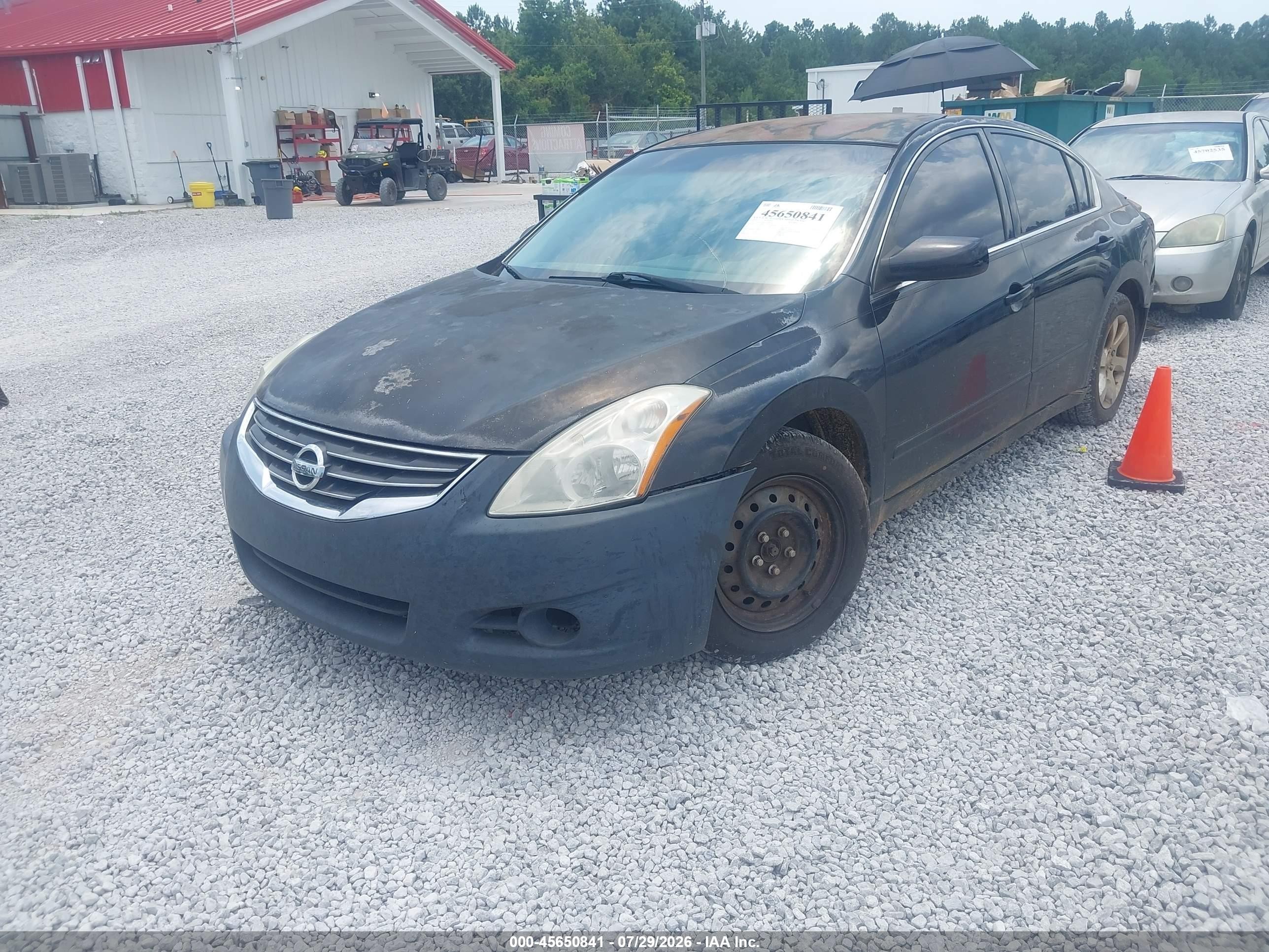 2010 Nissan Altima 2.5 Black vin: 1N4AL2AP1AN489375