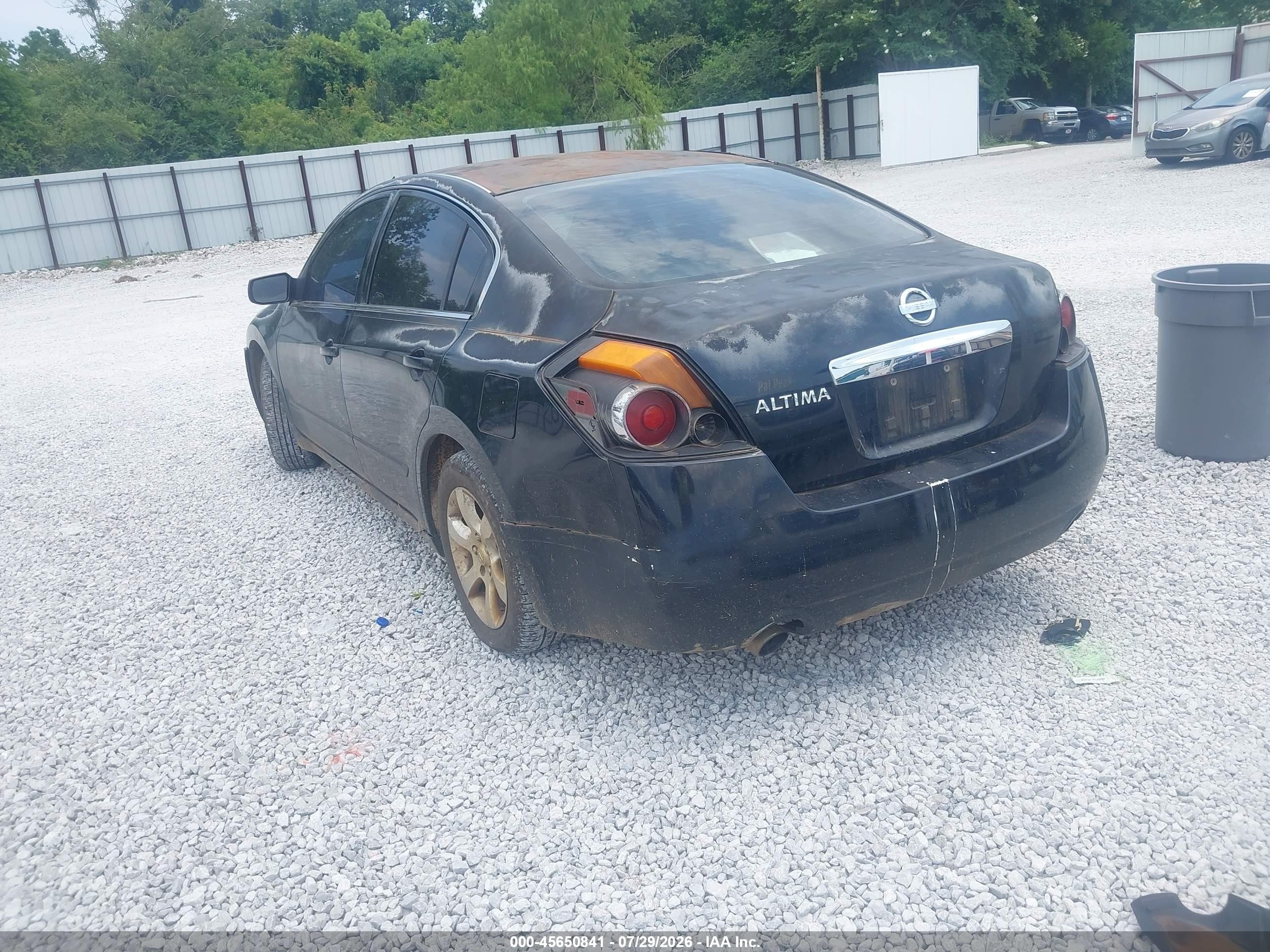2010 Nissan Altima 2.5 Black vin: 1N4AL2AP1AN489375