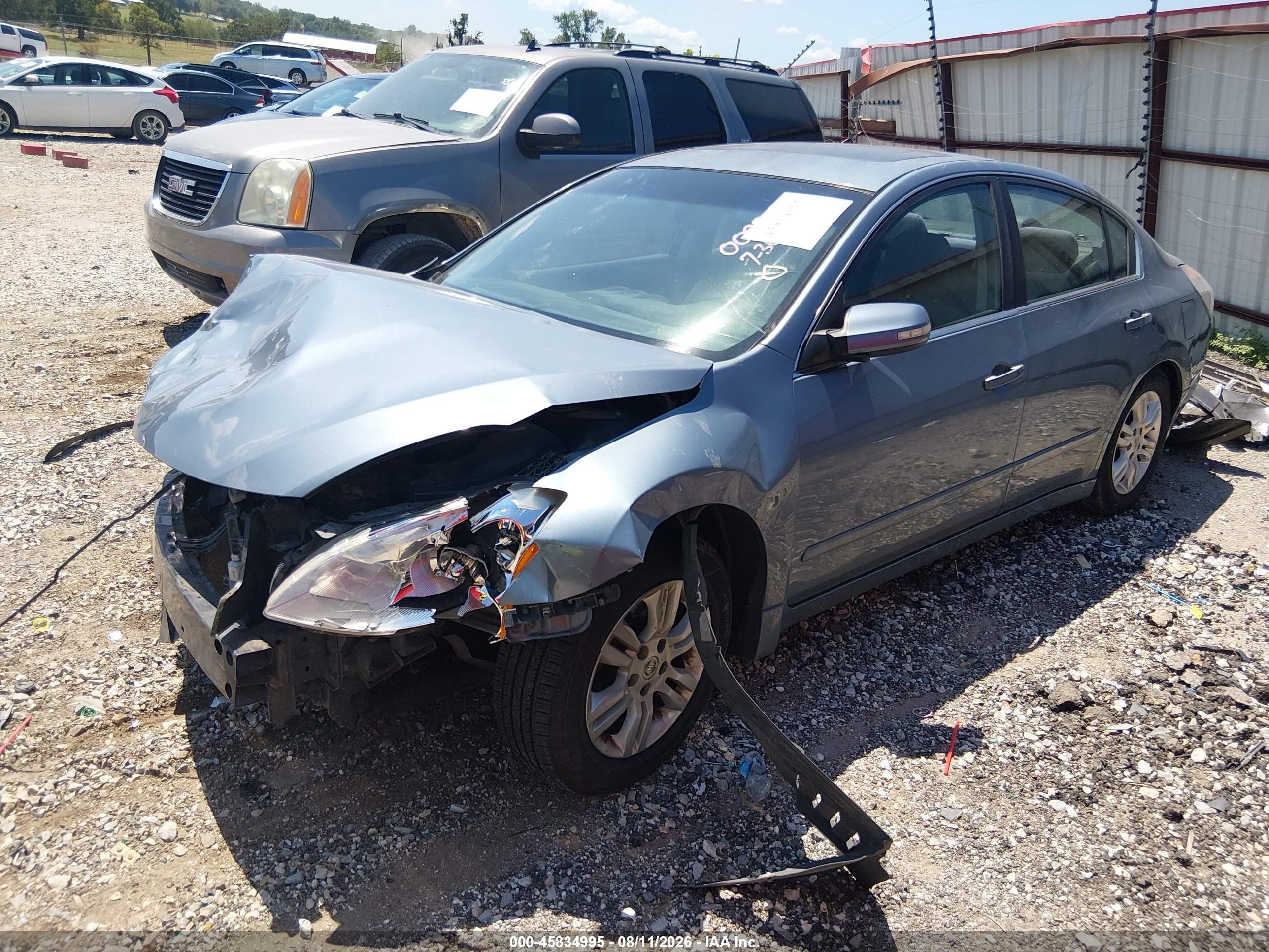 2010 Nissan Altima 2.5 S Gray vin: 1N4AL2AP1AN490087