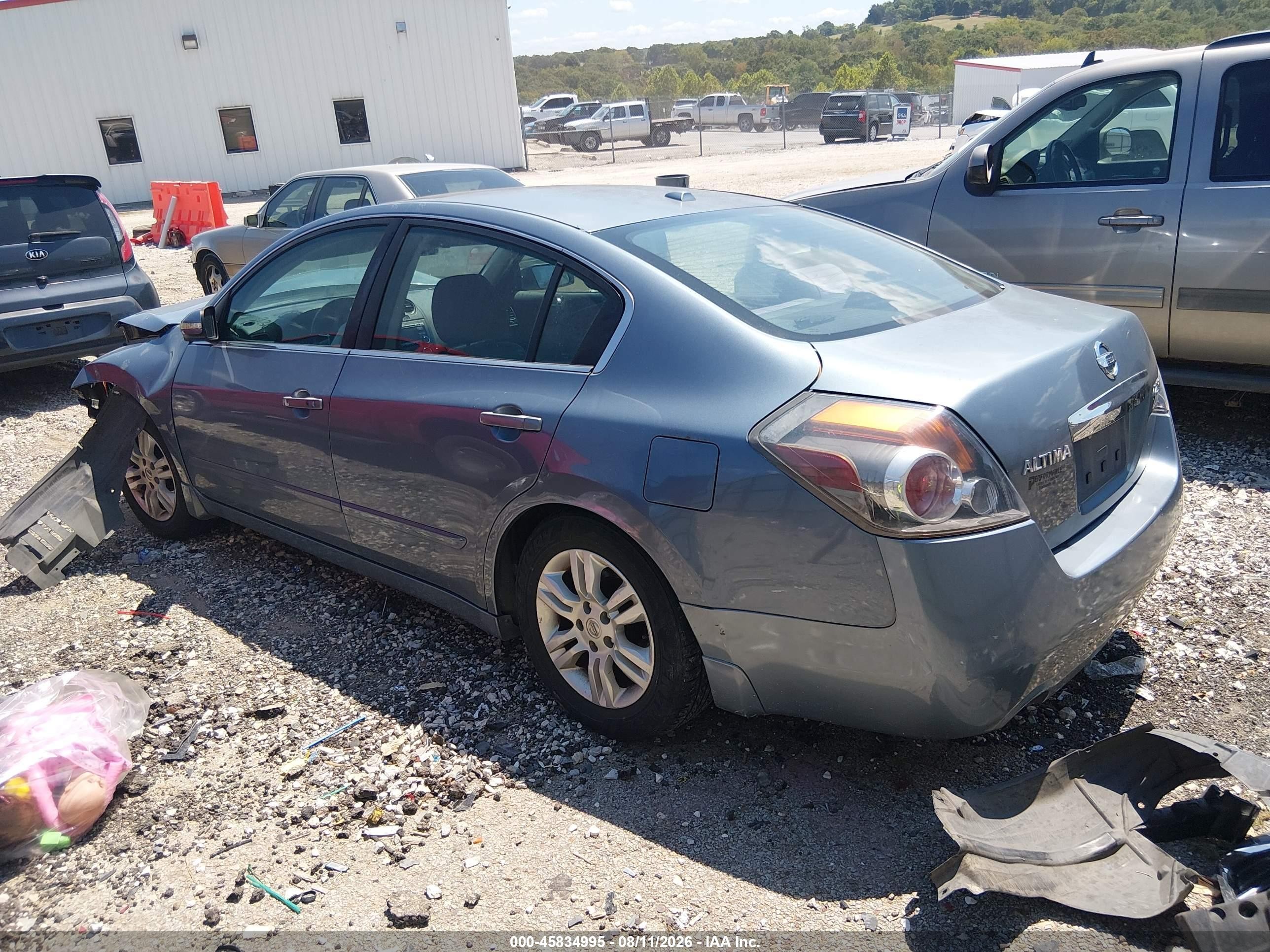 2010 Nissan Altima 2.5 S Gray vin: 1N4AL2AP1AN490087