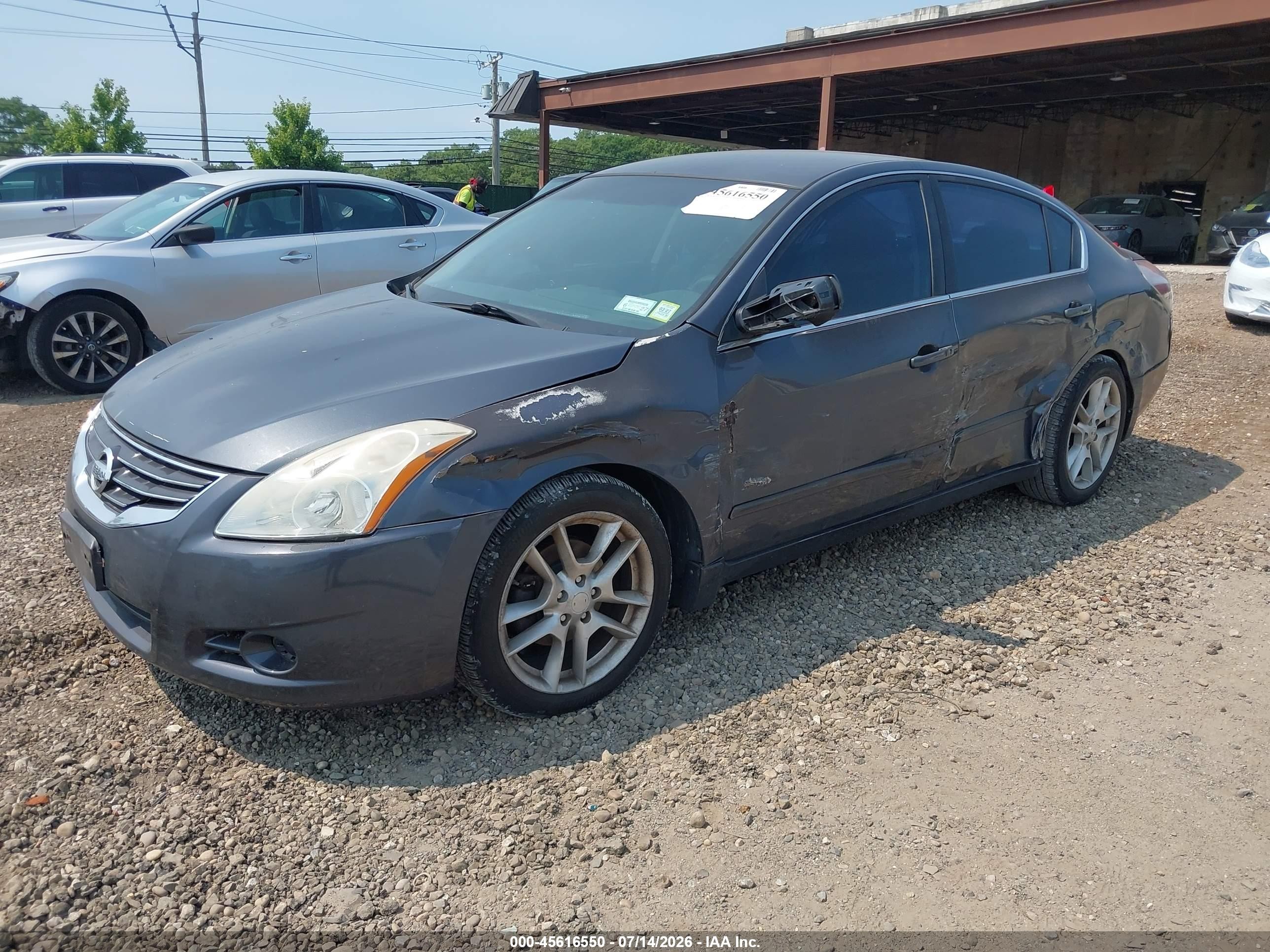 2010 Nissan Altima 2.5 S Gray vin: 1N4AL2AP1AN490414