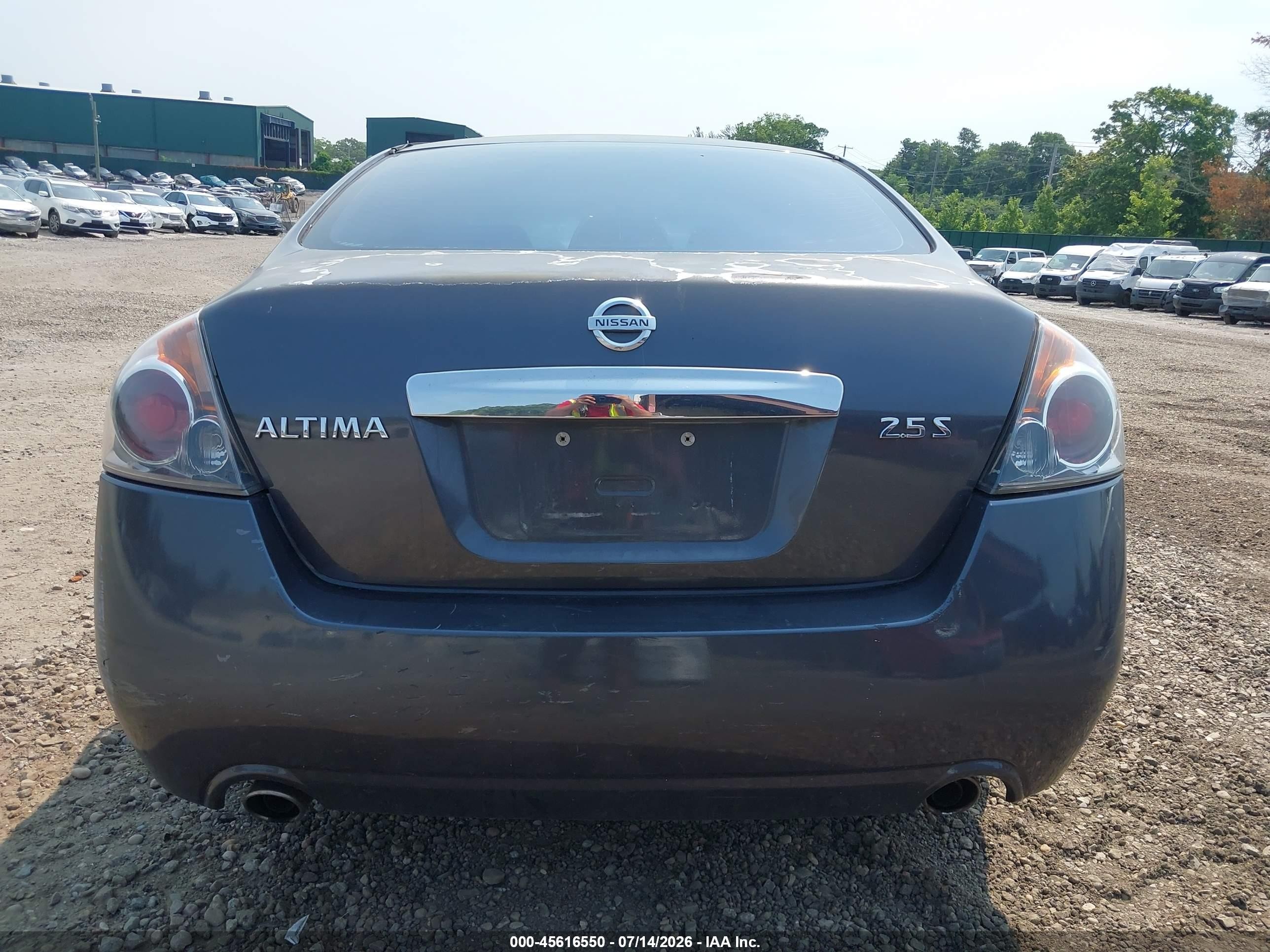 2010 Nissan Altima 2.5 S Gray vin: 1N4AL2AP1AN490414