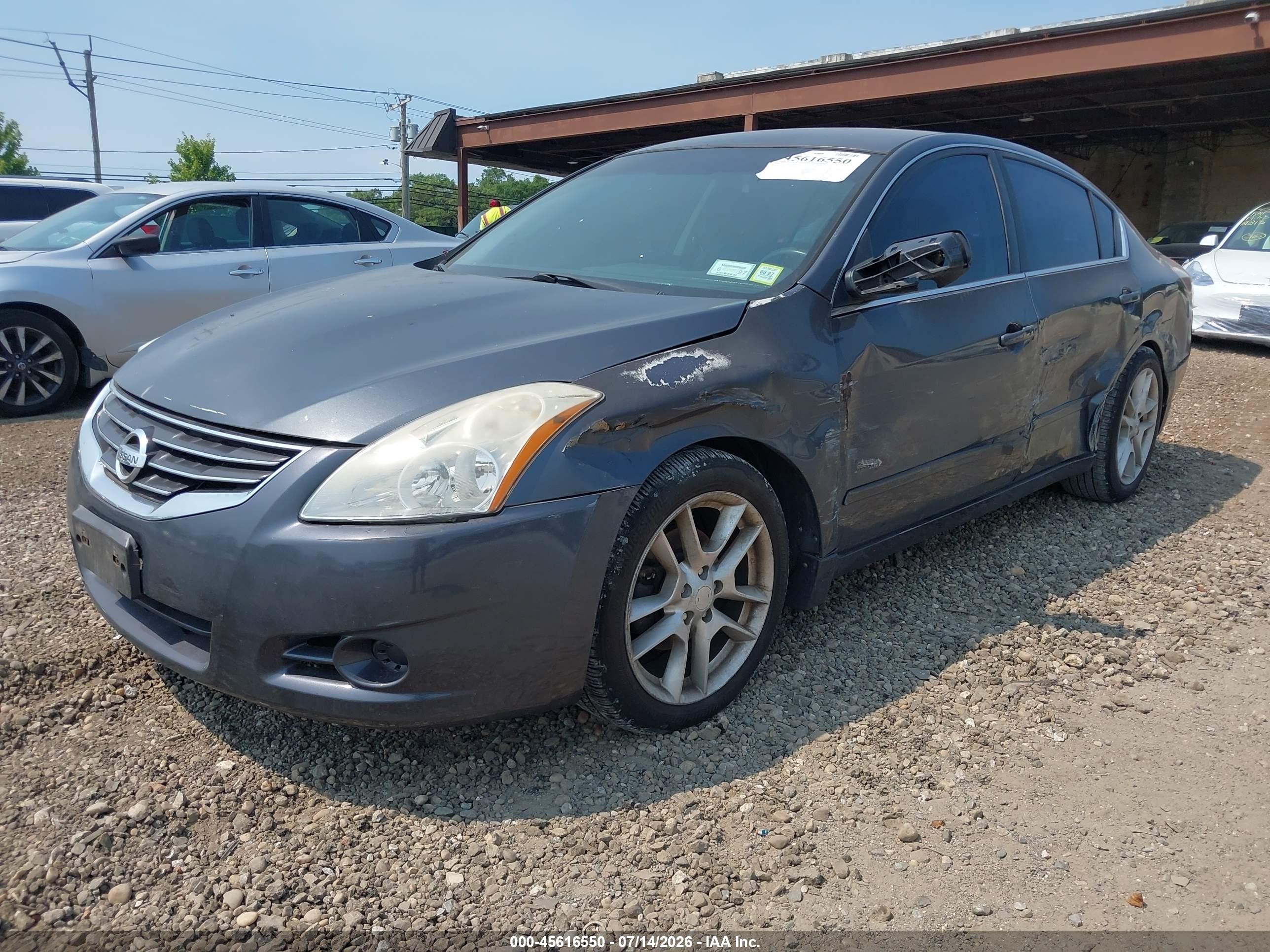 2010 Nissan Altima 2.5 S Gray vin: 1N4AL2AP1AN490414