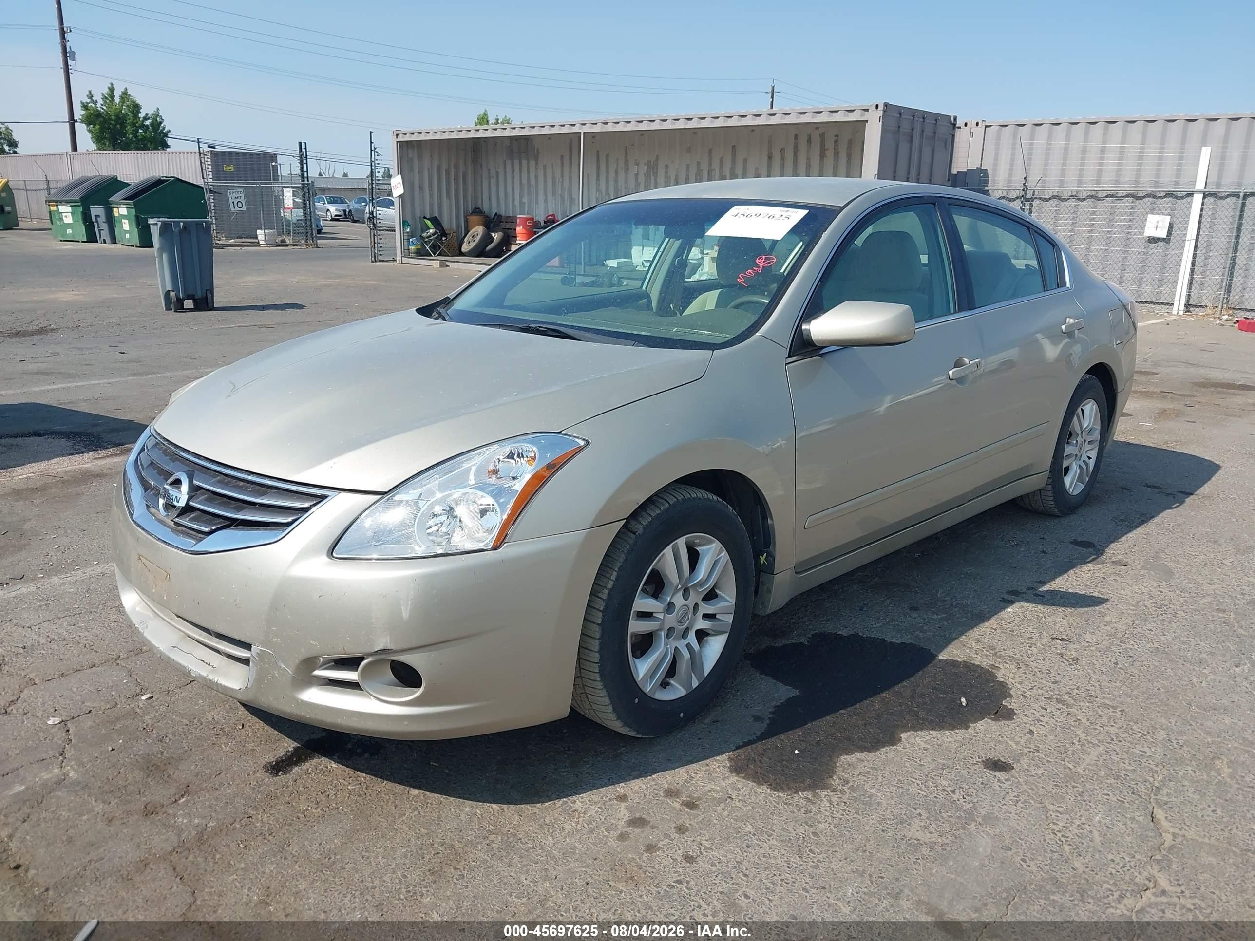 2010 Nissan Altima 2.5 S Brown vin: 1N4AL2AP1AN513433