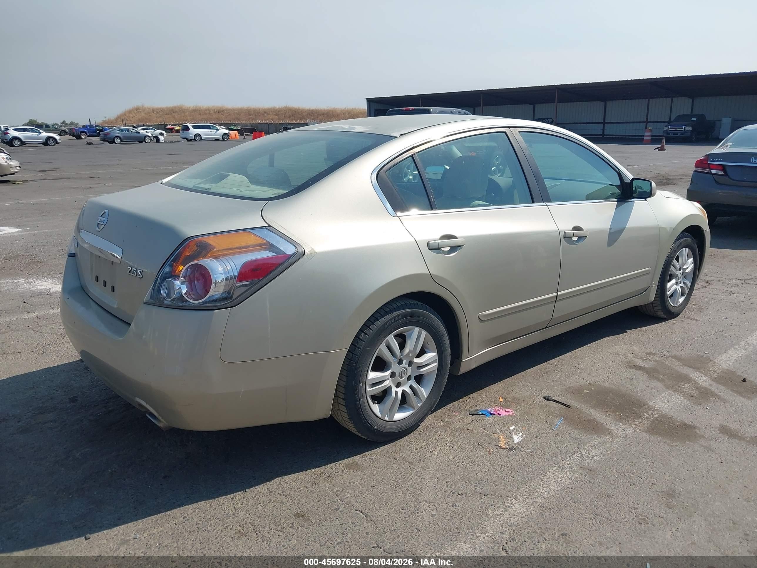 2010 Nissan Altima 2.5 S Brown vin: 1N4AL2AP1AN513433