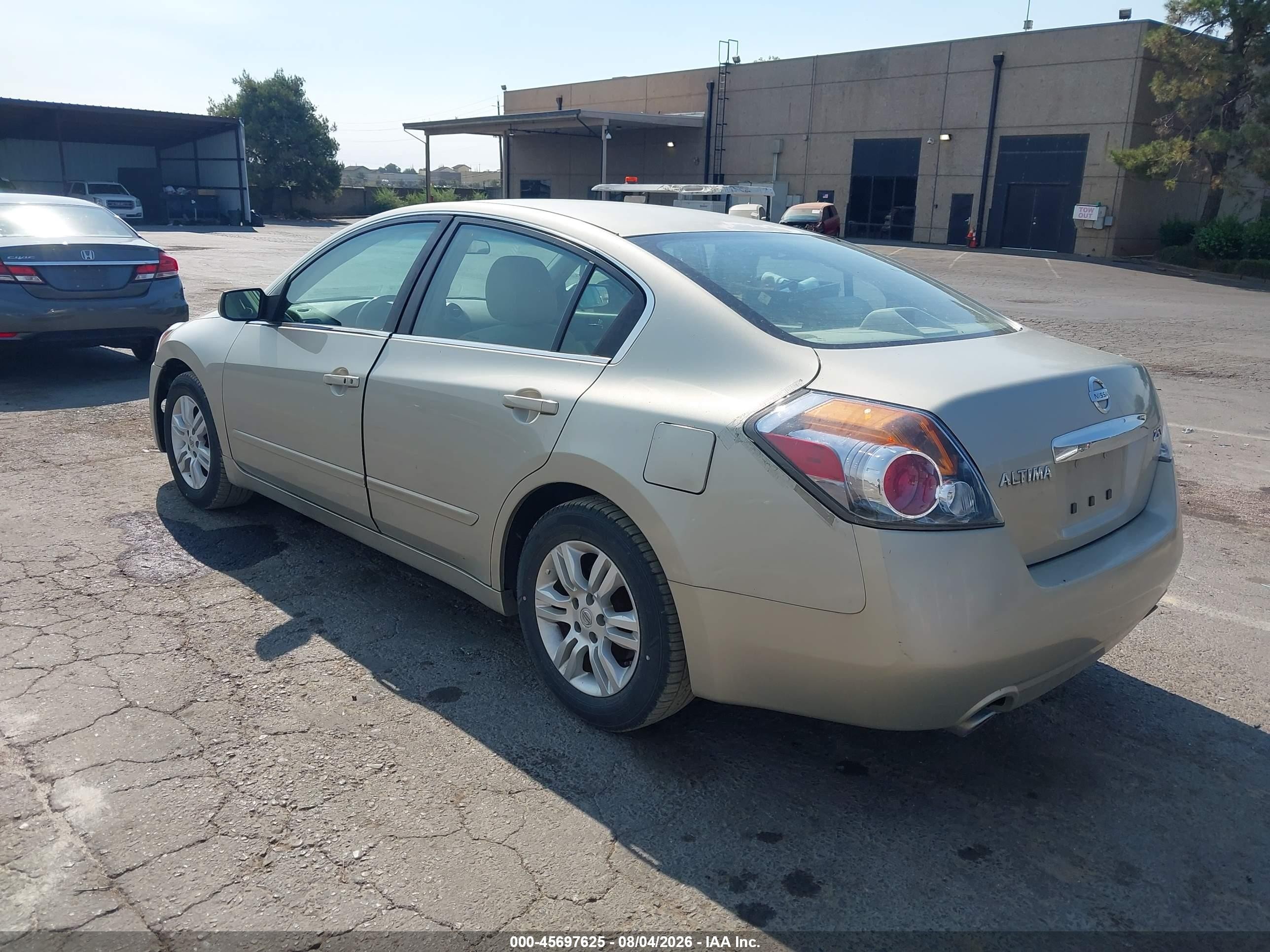 2010 Nissan Altima 2.5 S Brown vin: 1N4AL2AP1AN513433