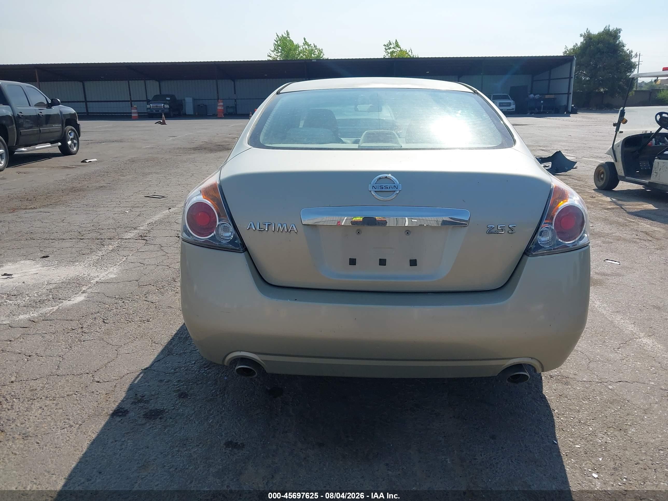 2010 Nissan Altima 2.5 S Brown vin: 1N4AL2AP1AN513433