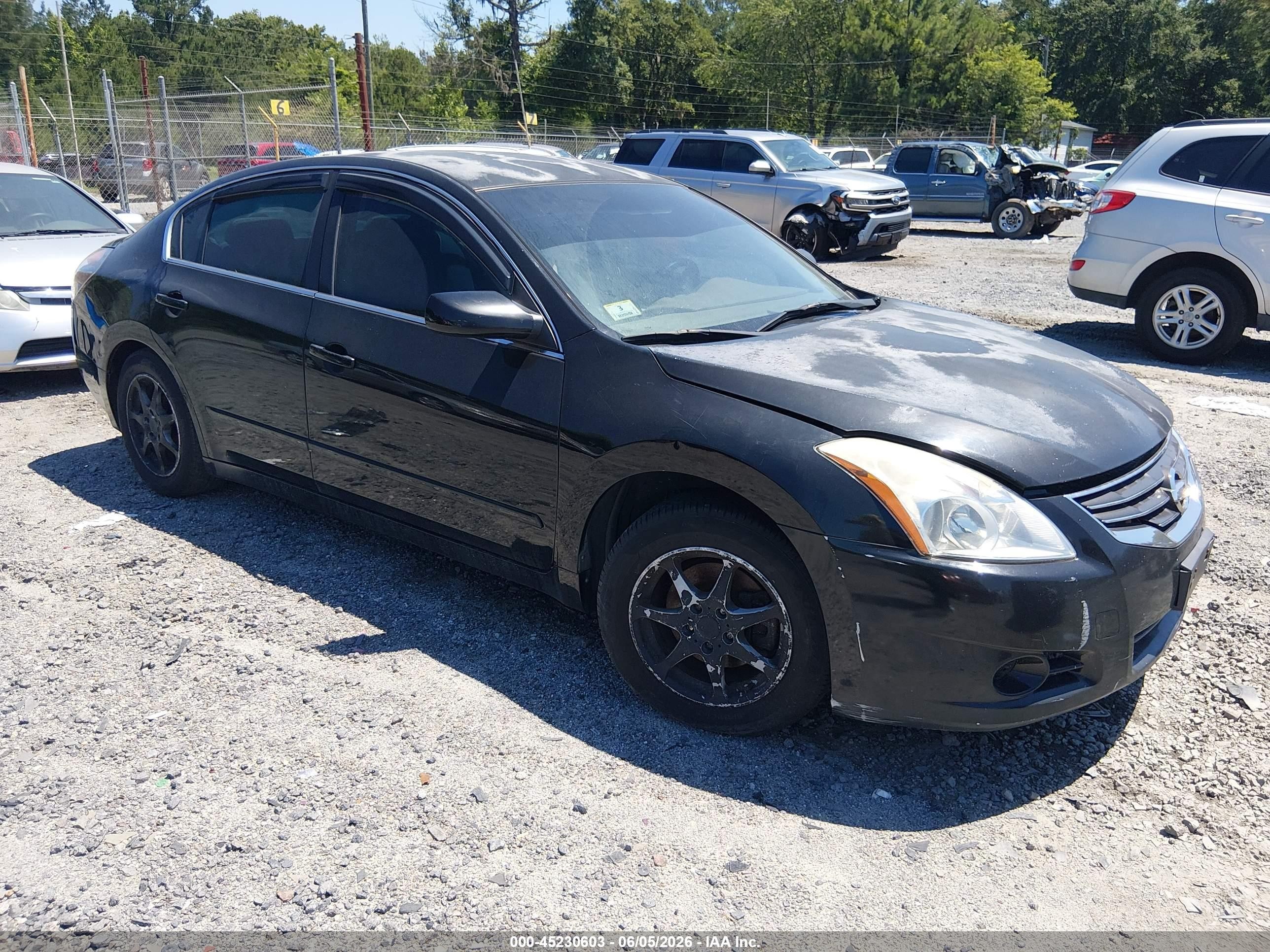 2010 Nissan Altima 2.5 Black vin: 1N4AL2AP1AN515277