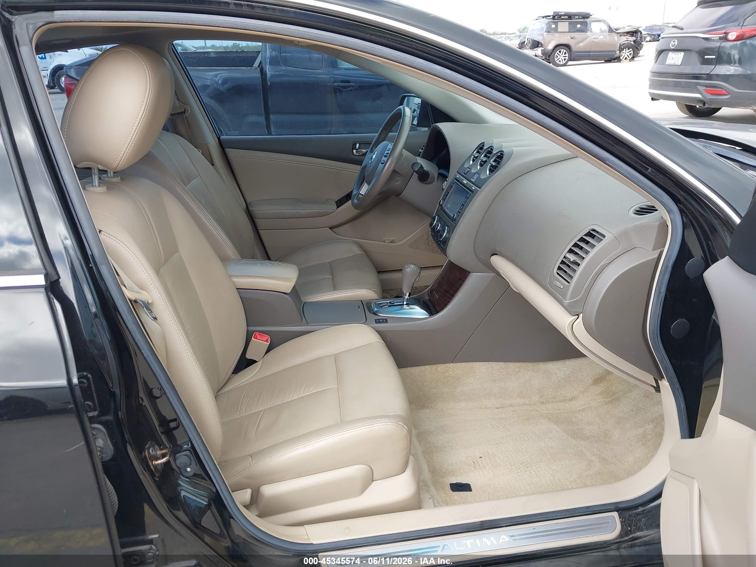 2010 Nissan Altima 2.5 S Black vin: 1N4AL2AP1AN517434