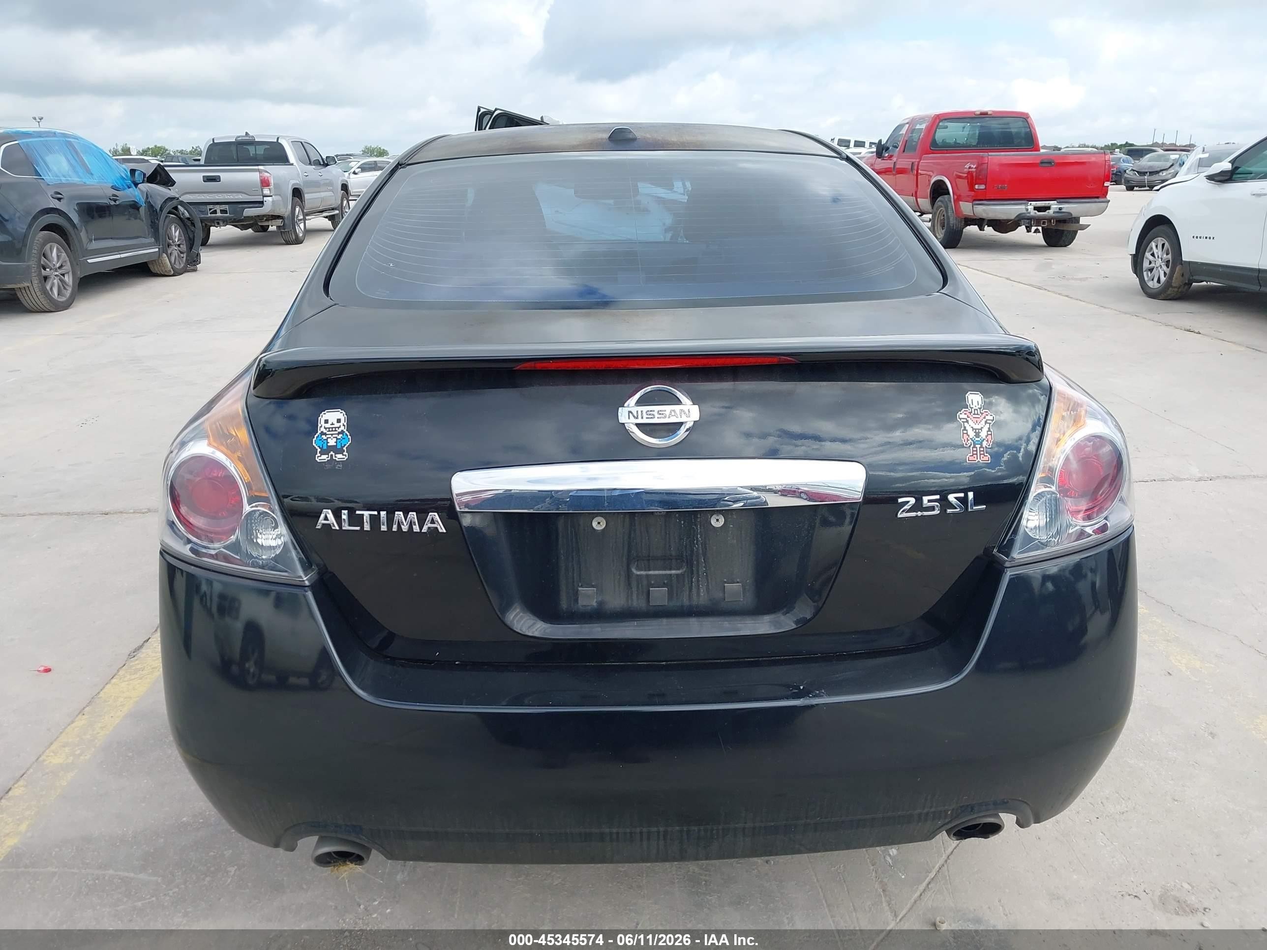 2010 Nissan Altima 2.5 S Black vin: 1N4AL2AP1AN517434