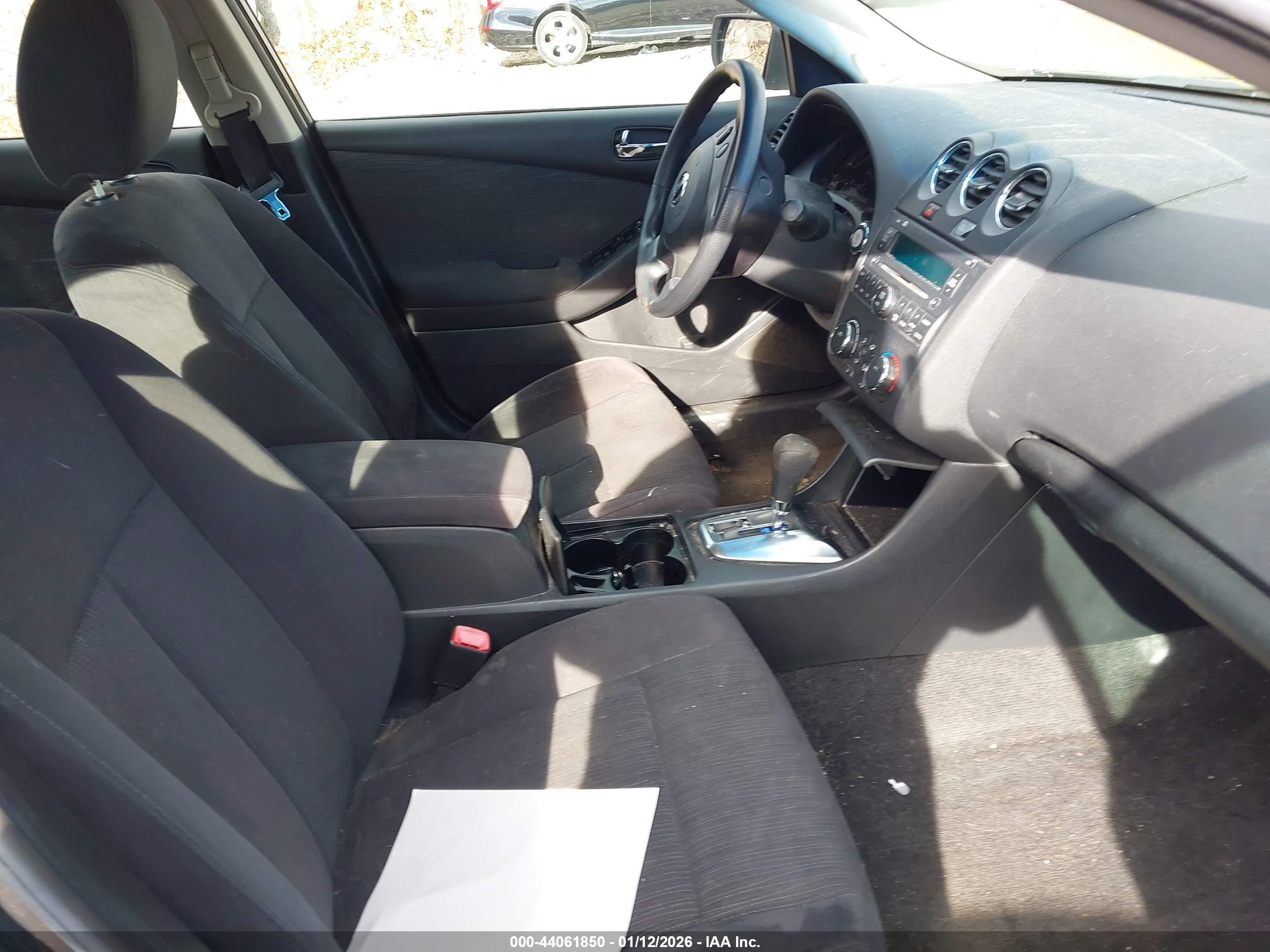 2010 Nissan Altima 2.5 S Black vin: 1N4AL2AP1AN530667