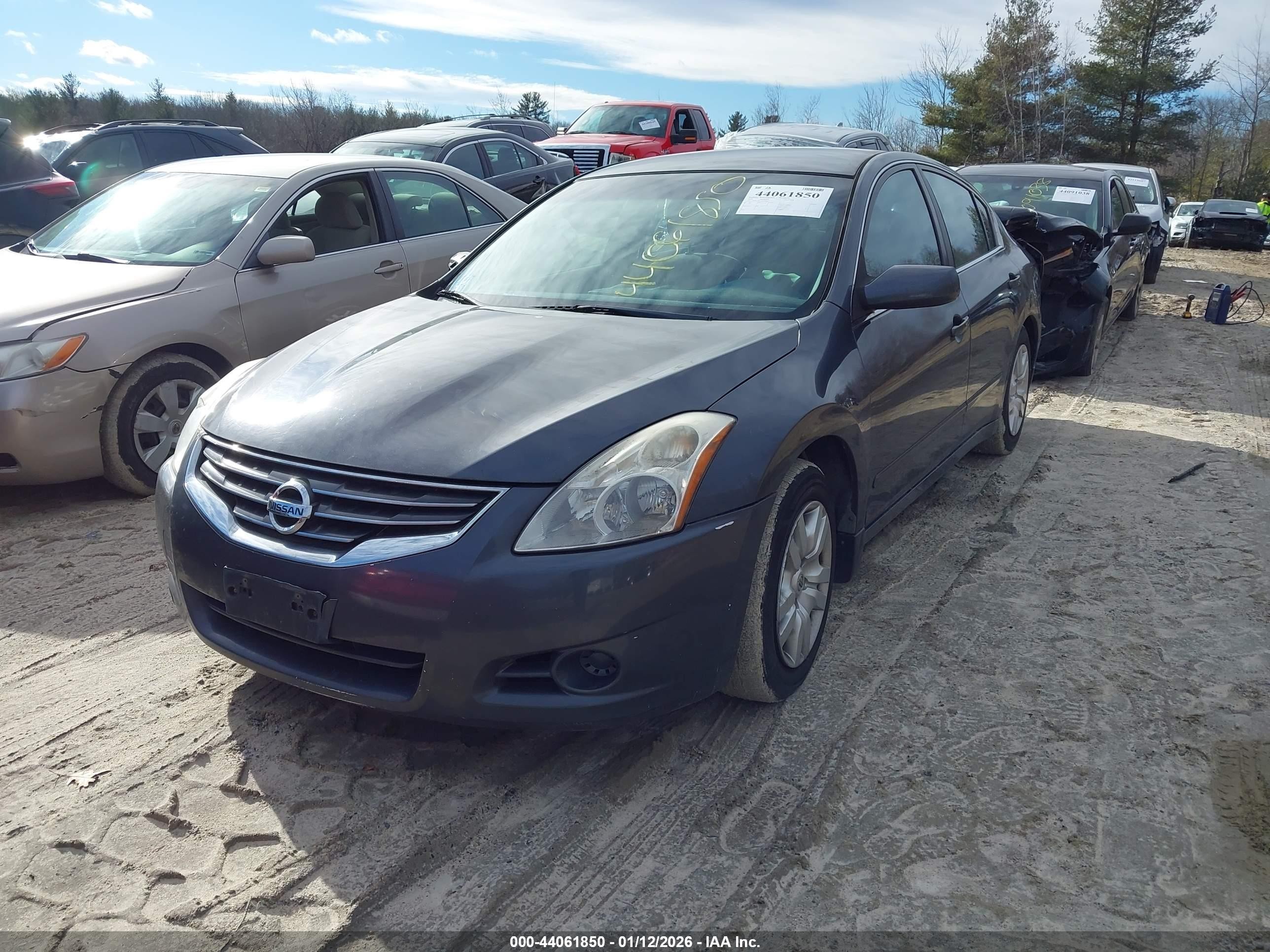 2010 Nissan Altima 2.5 S Black vin: 1N4AL2AP1AN530667