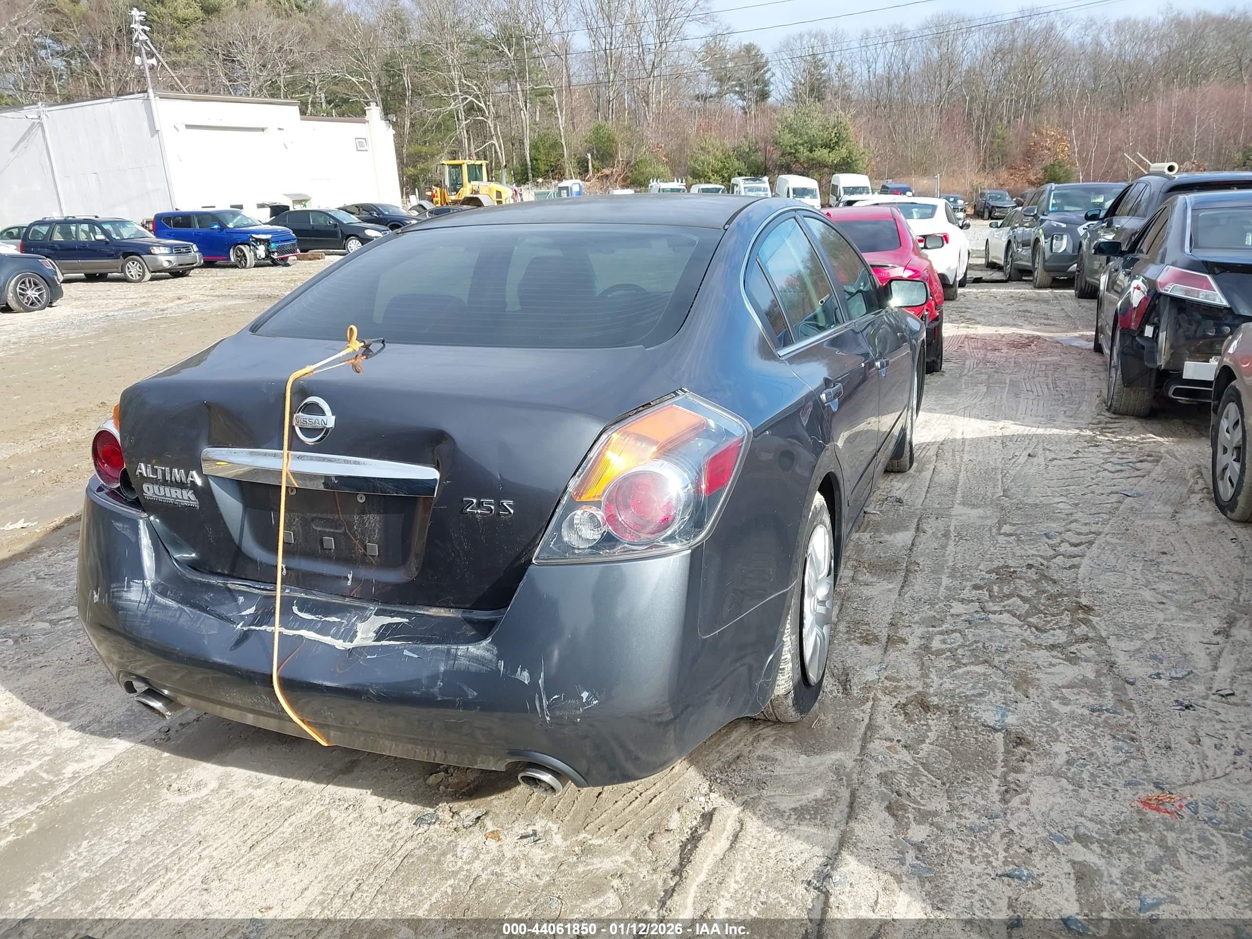 2010 Nissan Altima 2.5 S Black vin: 1N4AL2AP1AN530667