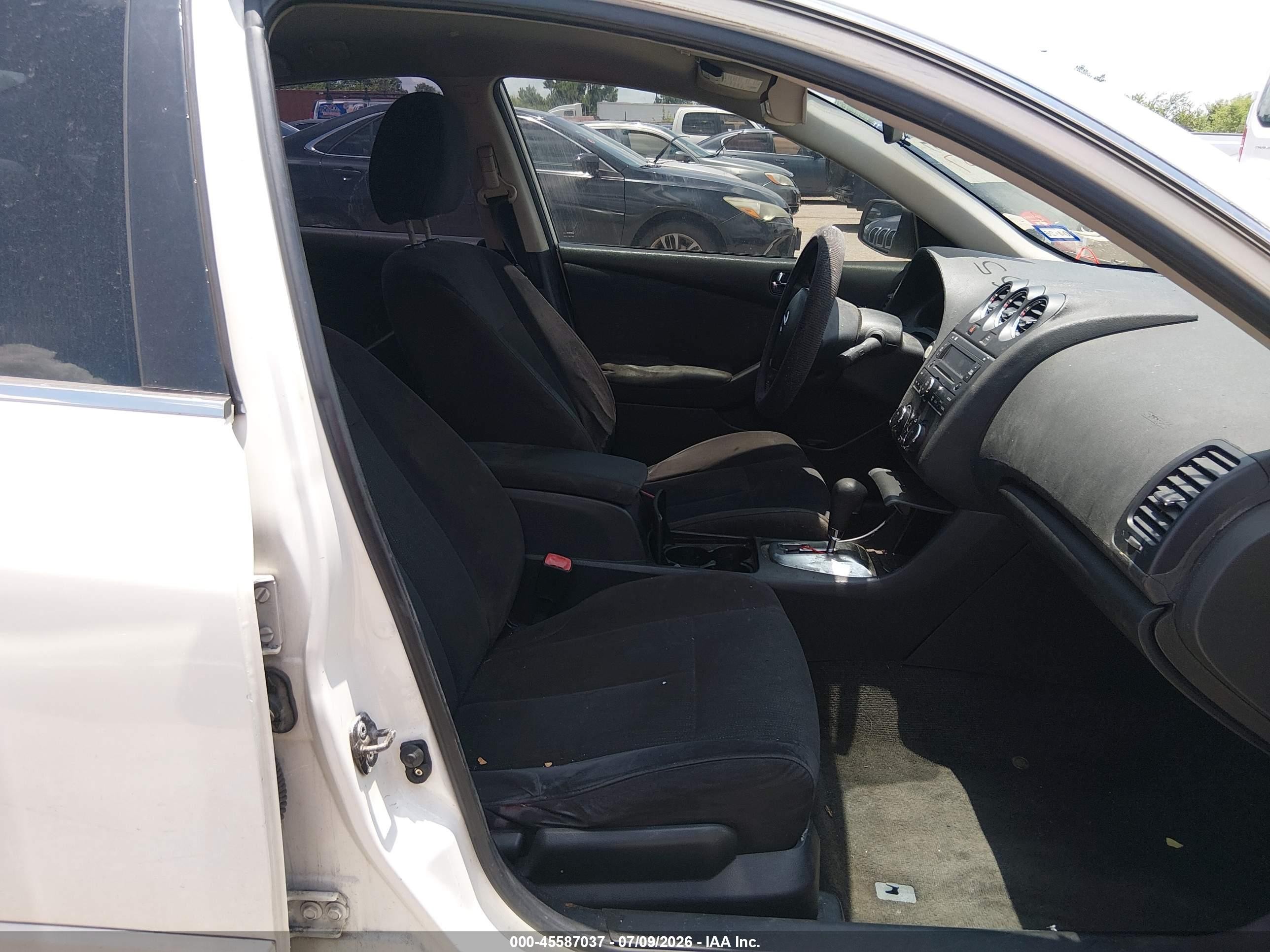 2010 Nissan Altima 2.5 S White vin: 1N4AL2AP1AN535674