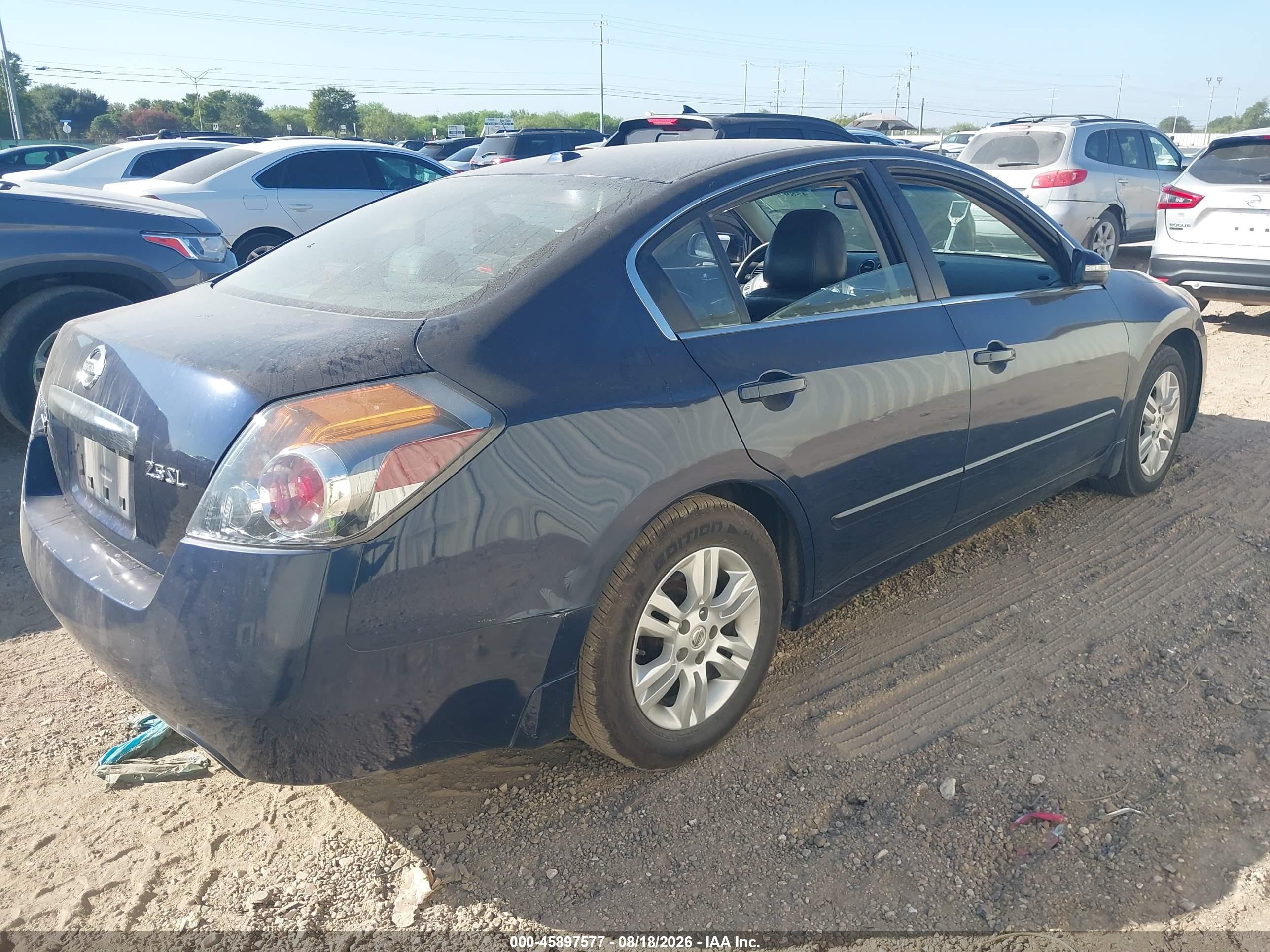 2010 Nissan Altima 2.5 S Blue vin: 1N4AL2AP1AN555410