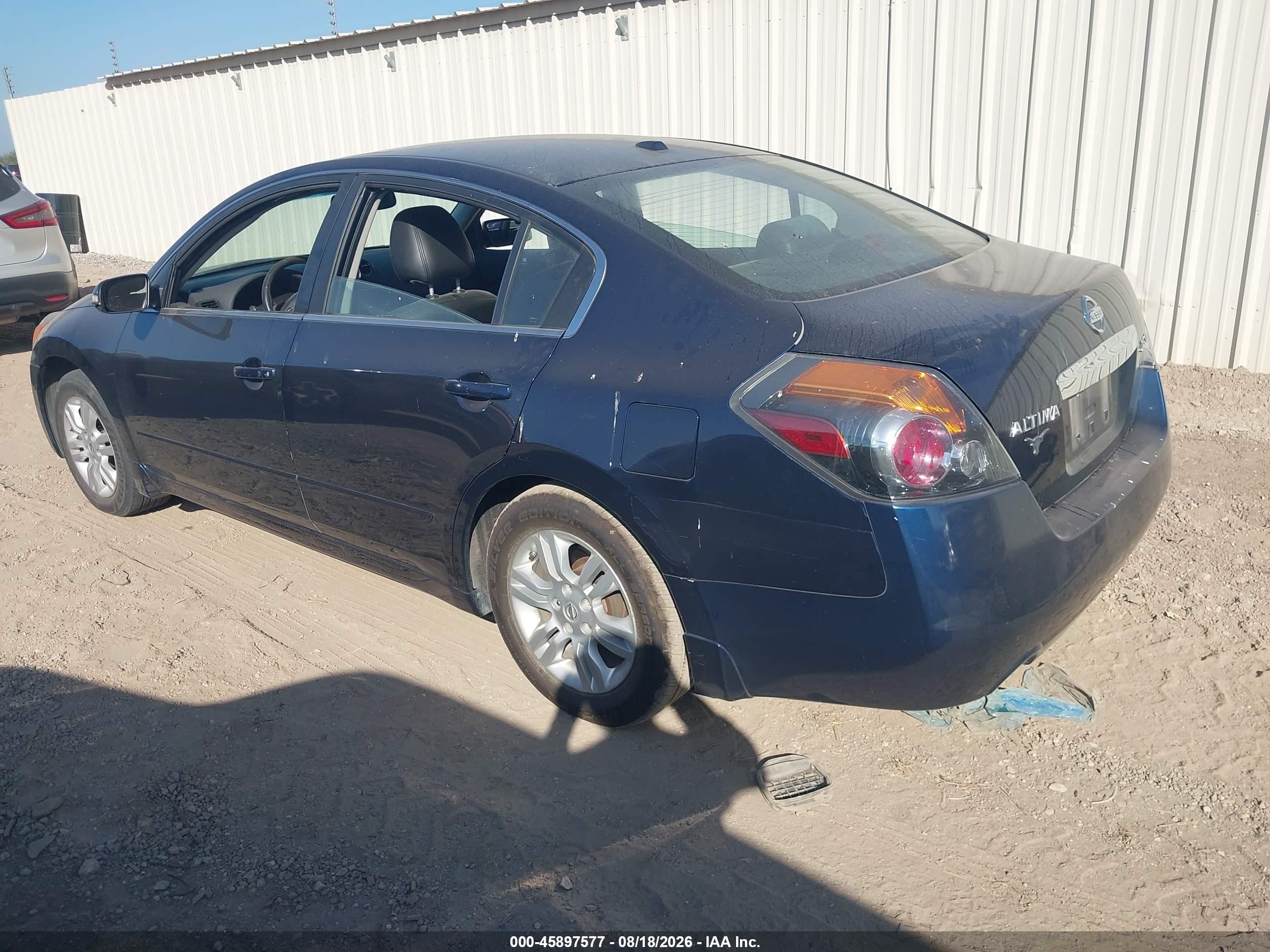 2010 Nissan Altima 2.5 S Blue vin: 1N4AL2AP1AN555410