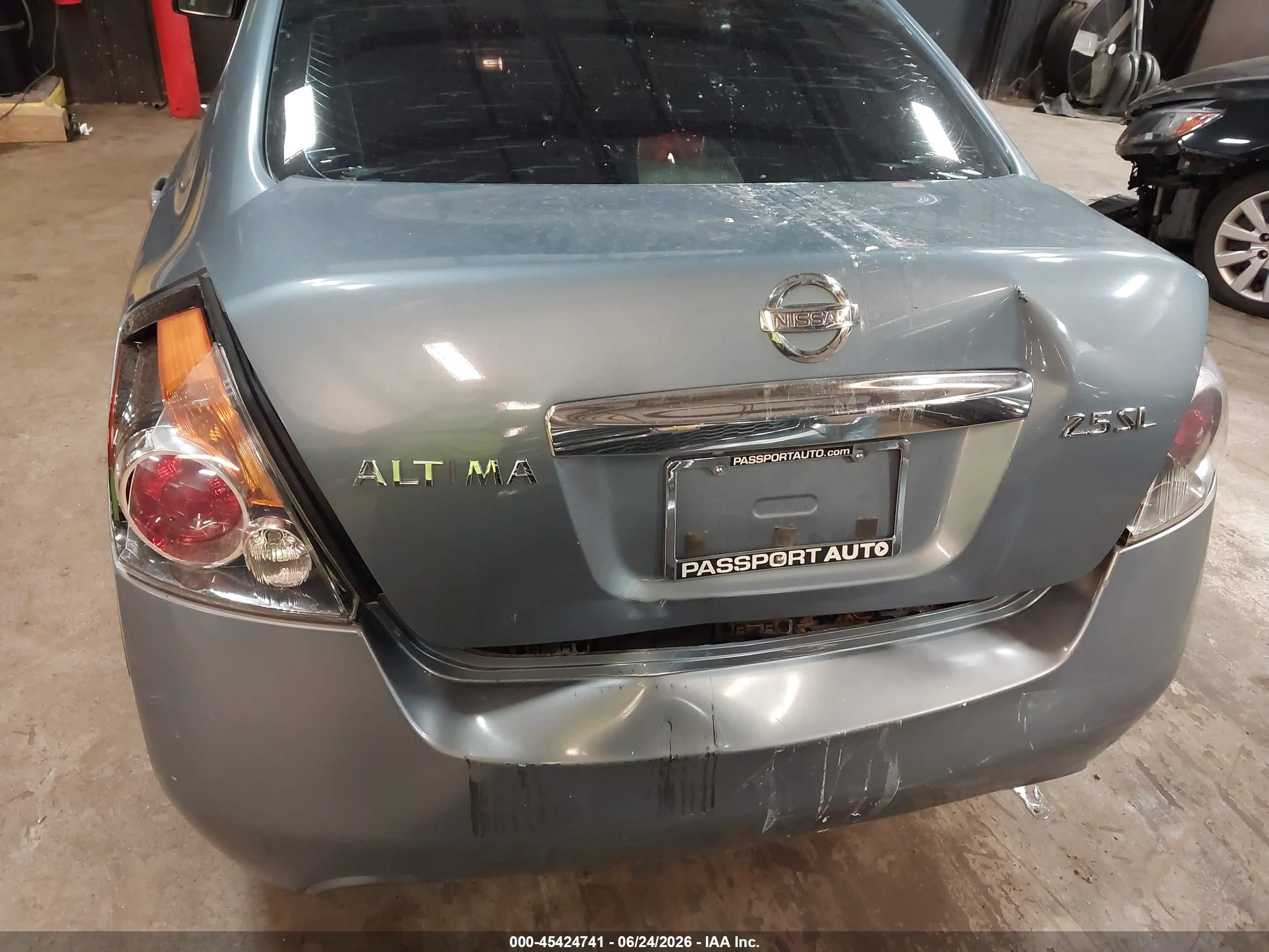 2010 Nissan Altima 2.5 S Синий vin: 1N4AL2AP1AN559098