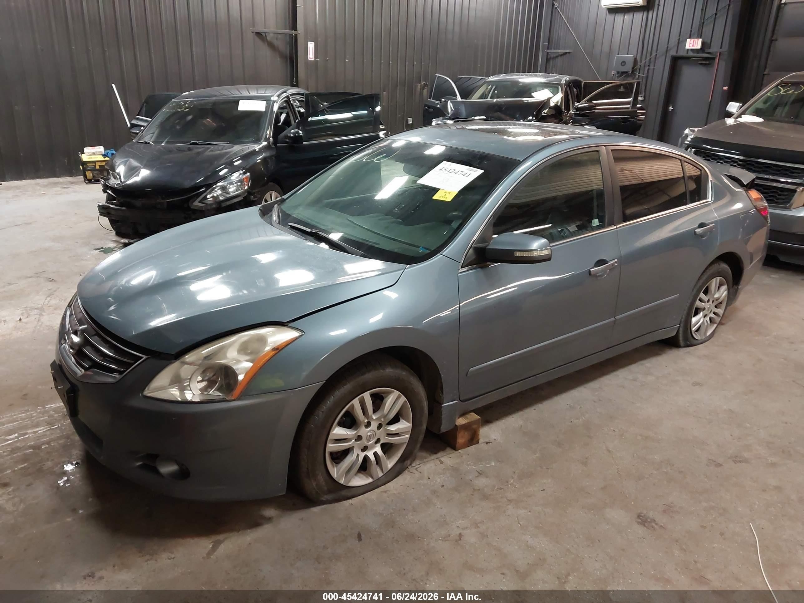 2010 Nissan Altima 2.5 S Синий vin: 1N4AL2AP1AN559098