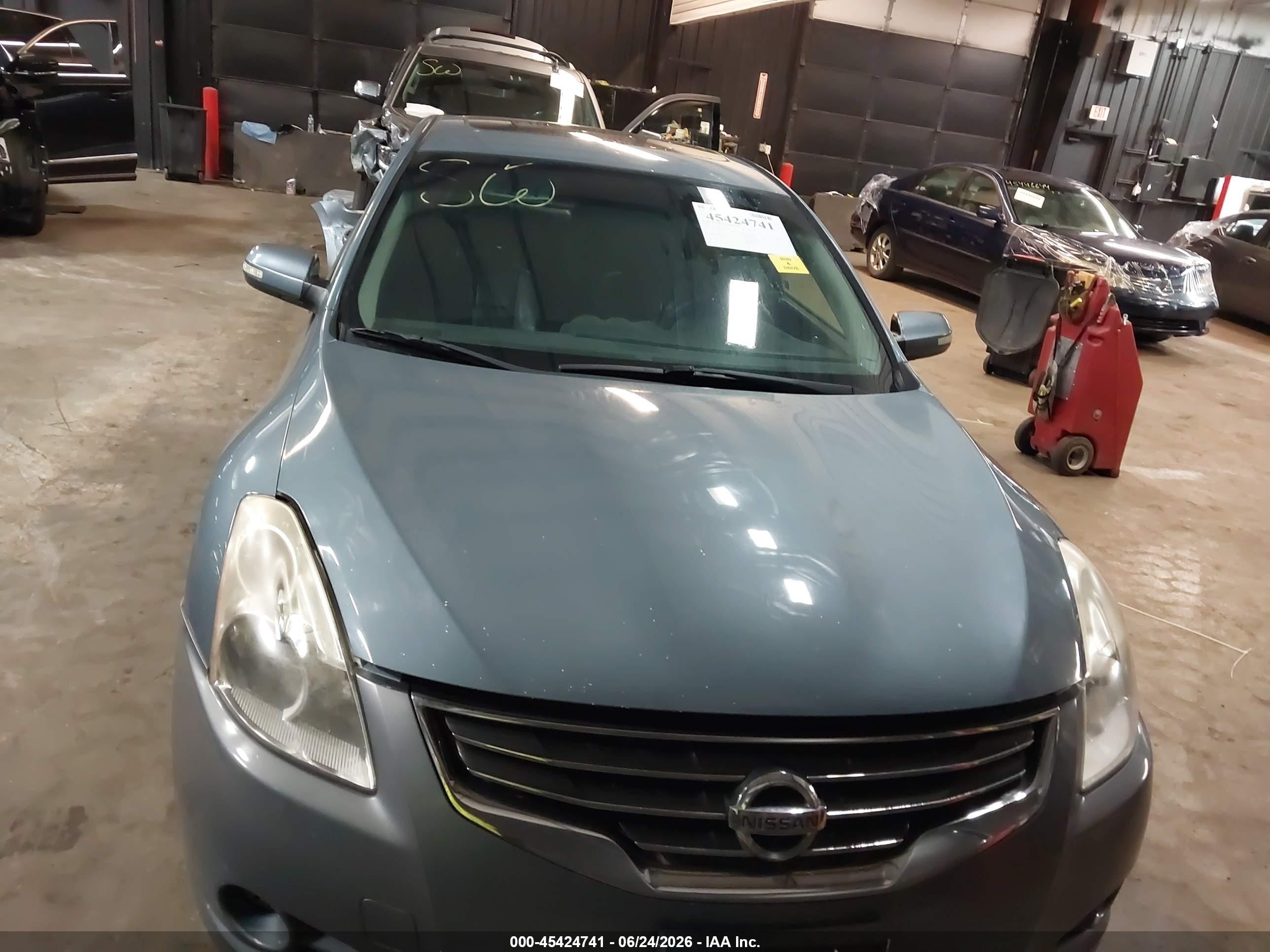 2010 Nissan Altima 2.5 S Синий vin: 1N4AL2AP1AN559098