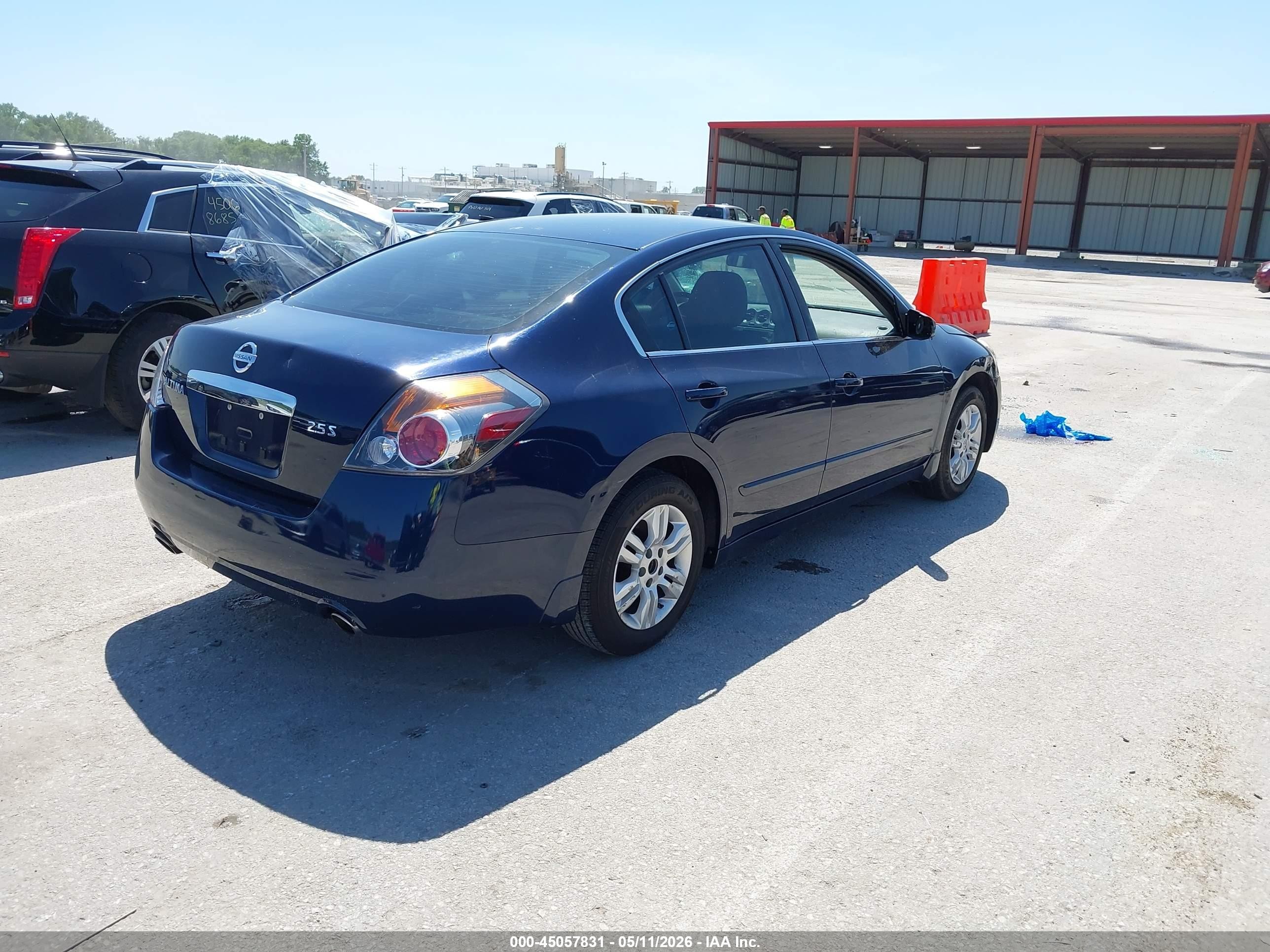 2010 Nissan Altima 2.5 S Blue vin: 1N4AL2AP1AN559621