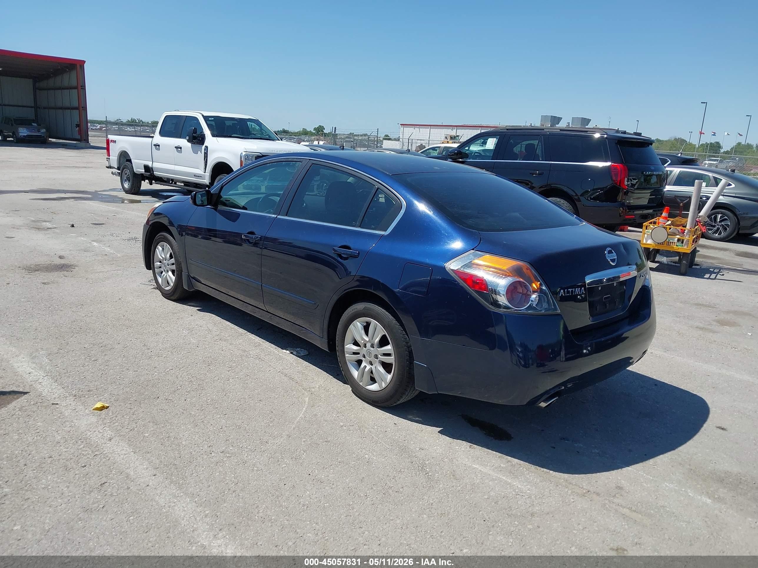 2010 Nissan Altima 2.5 S Blue vin: 1N4AL2AP1AN559621