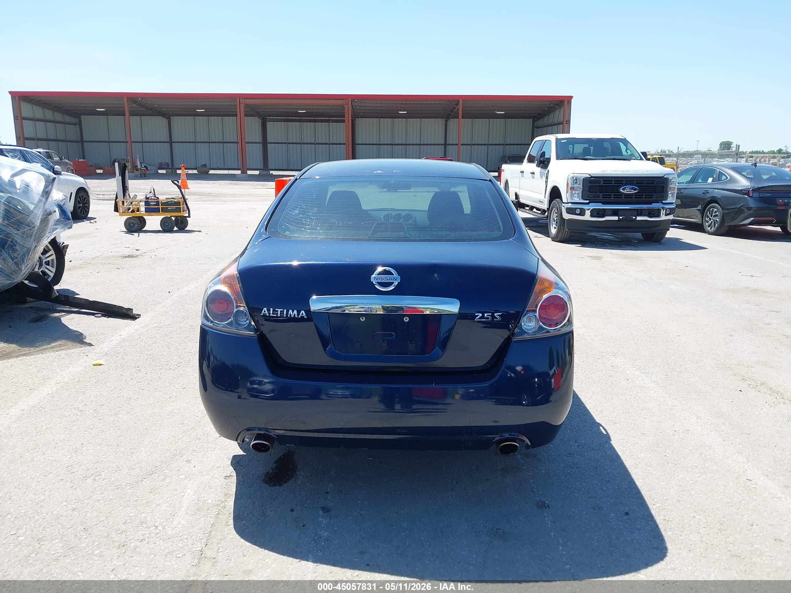 2010 Nissan Altima 2.5 S Blue vin: 1N4AL2AP1AN559621