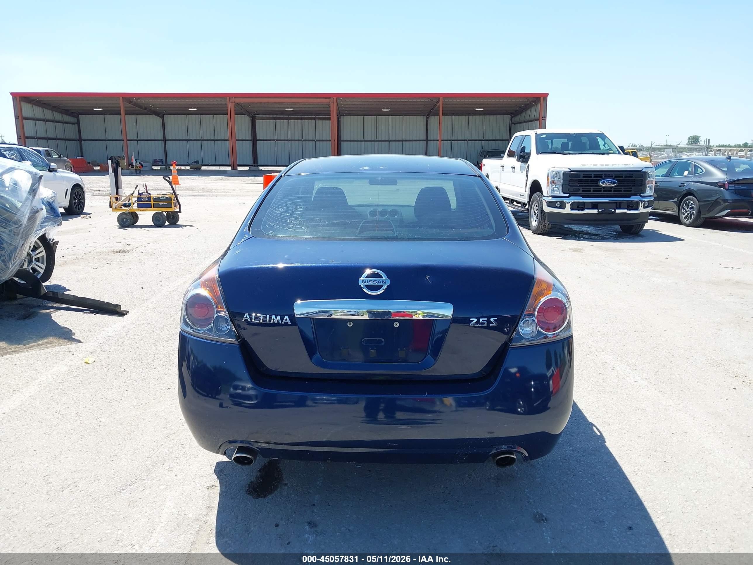 2010 Nissan Altima 2.5 S Blue vin: 1N4AL2AP1AN559621