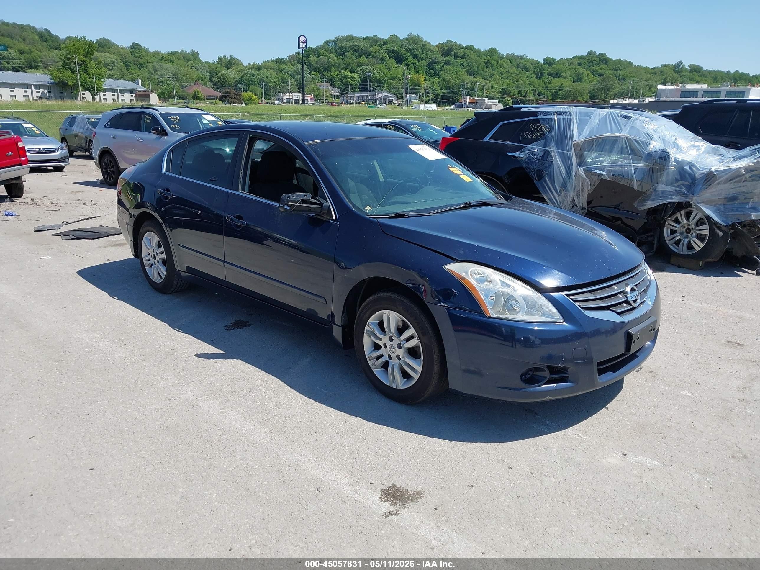 2010 Nissan Altima 2.5 S Blue vin: 1N4AL2AP1AN559621