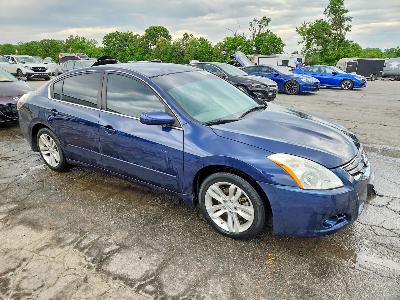 2010 Nissan Altima 2.5 Blue vin: 1N4AL2AP1AN566858