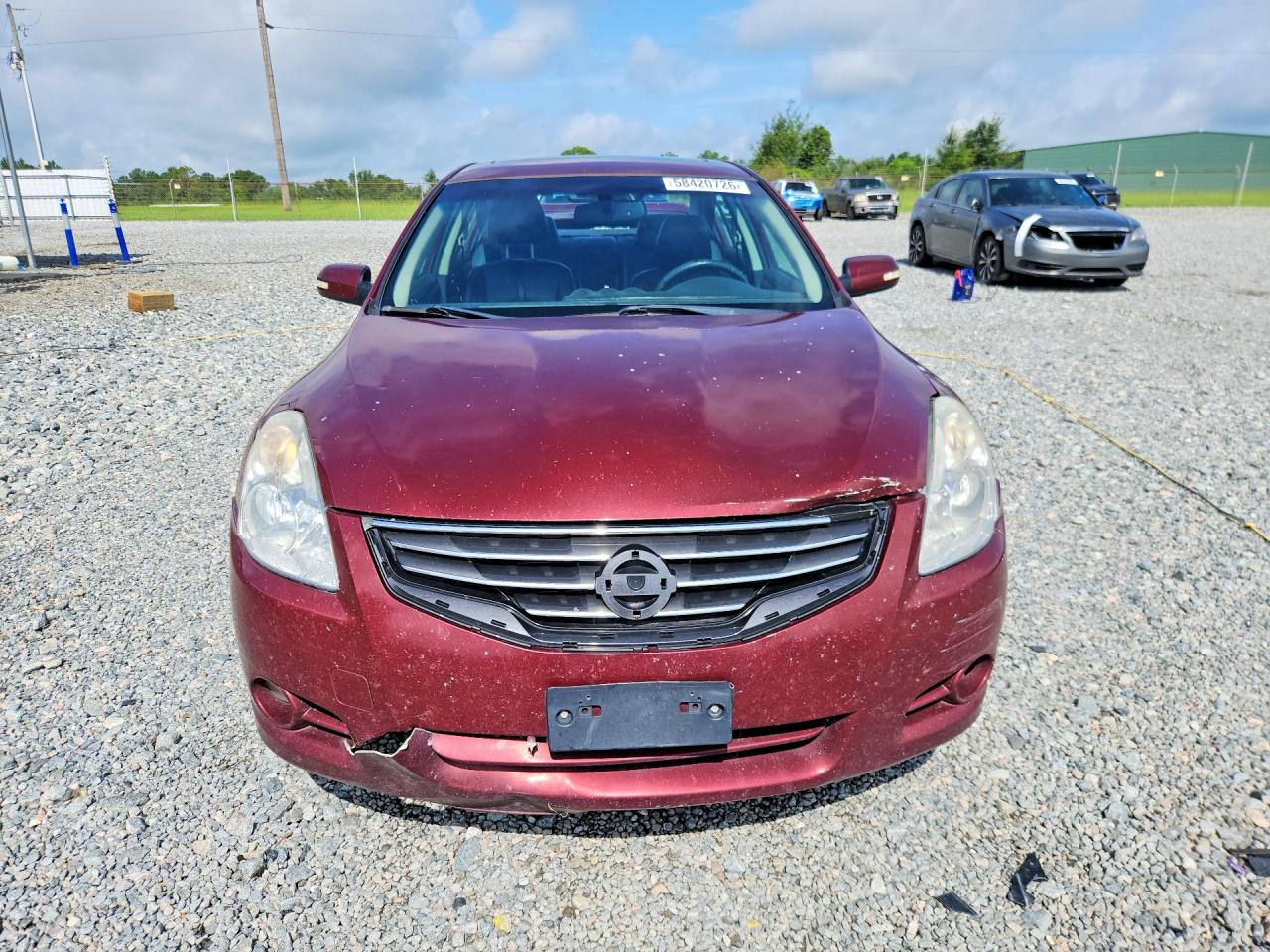 2011 Nissan Altima Base/s Burgundy vin: 1N4AL2AP1BC115796