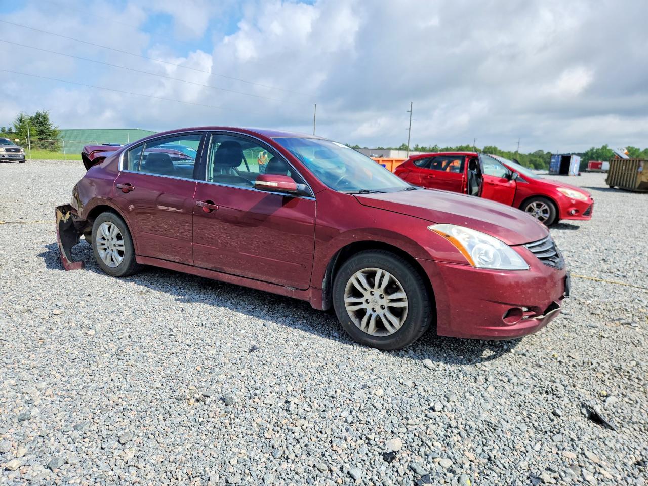 2011 Nissan Altima Base/s Burgundy vin: 1N4AL2AP1BC115796