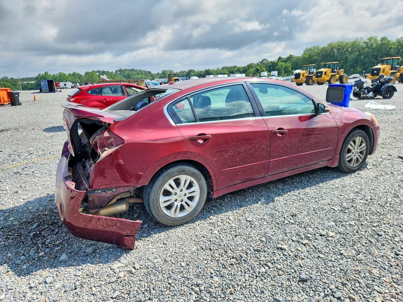 2011 Nissan Altima Base/s Burgundy vin: 1N4AL2AP1BC115796