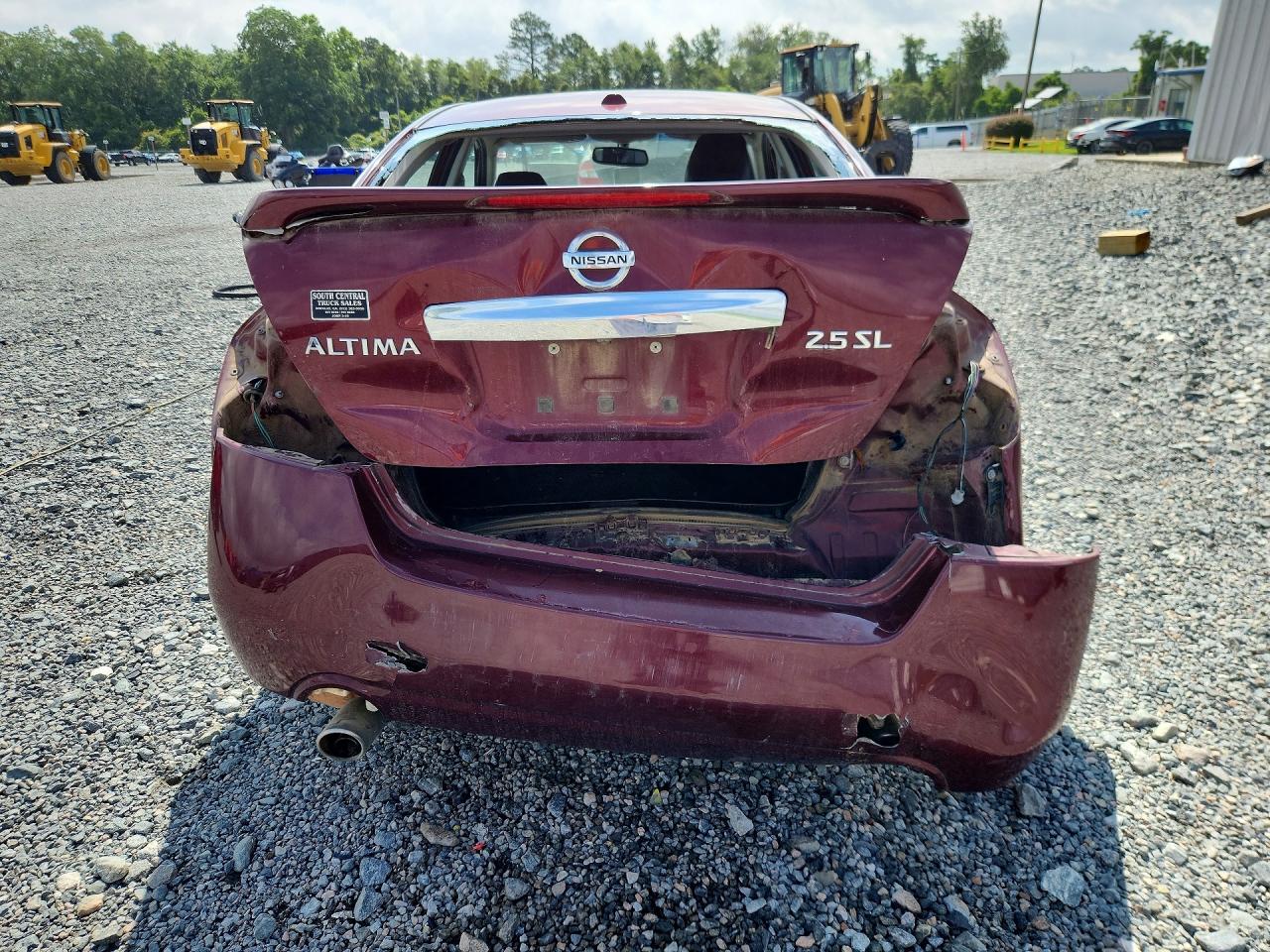 2011 Nissan Altima Base/s Burgundy vin: 1N4AL2AP1BC115796
