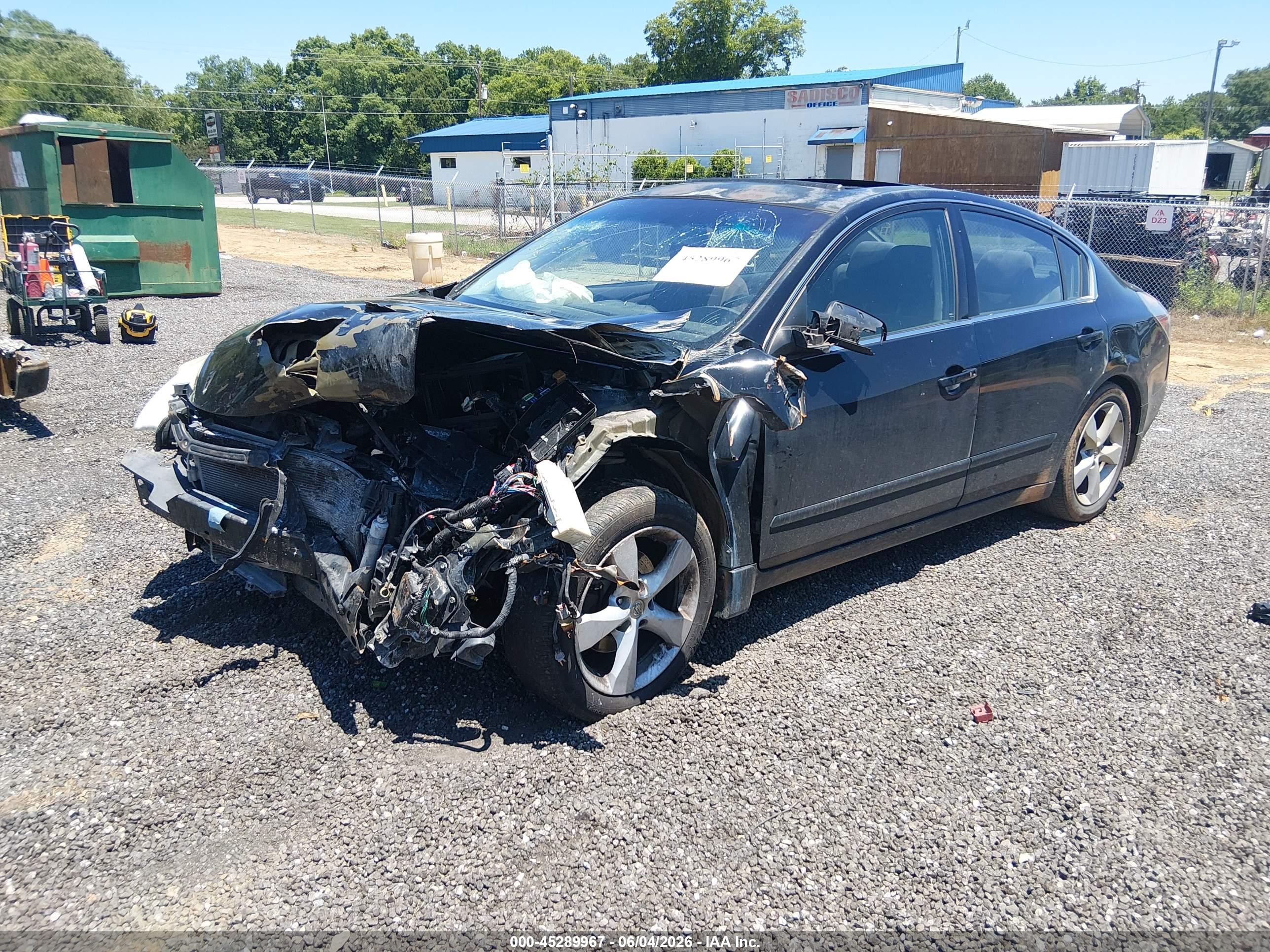 2011 Nissan Altima 2.5 S Черный vin: 1N4AL2AP1BC140620