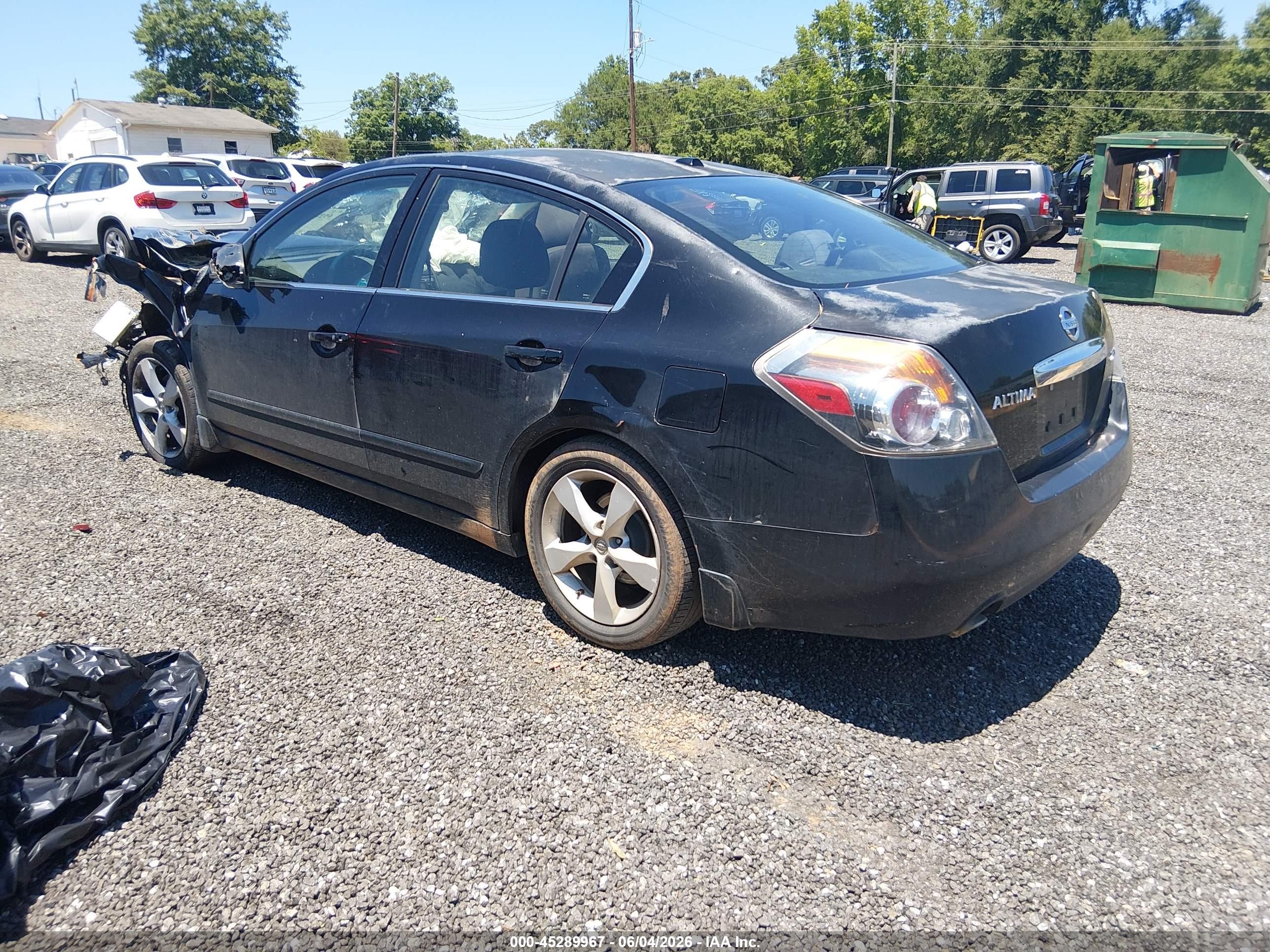 2011 Nissan Altima 2.5 S Черный vin: 1N4AL2AP1BC140620