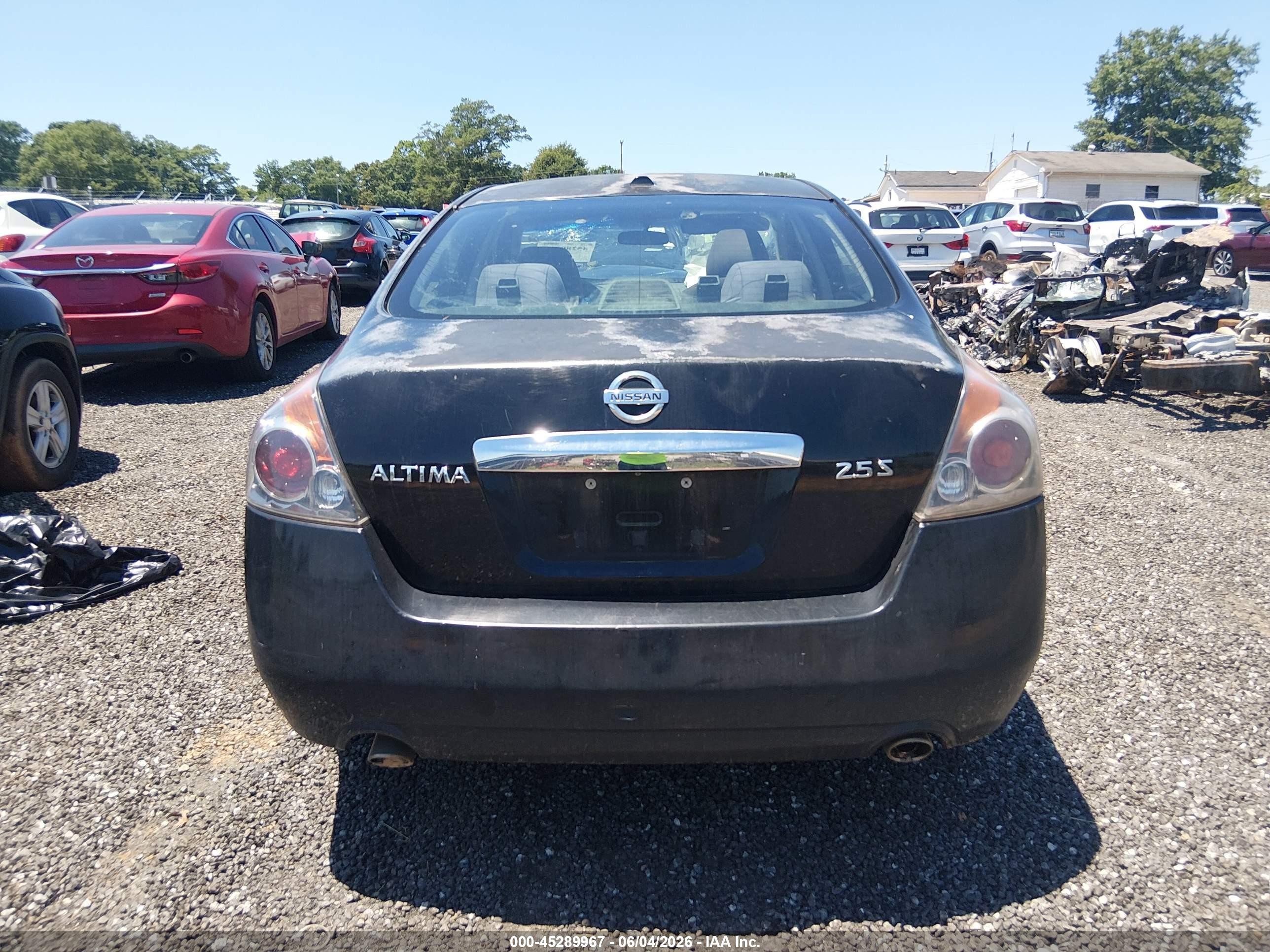 2011 Nissan Altima 2.5 S Черный vin: 1N4AL2AP1BC140620