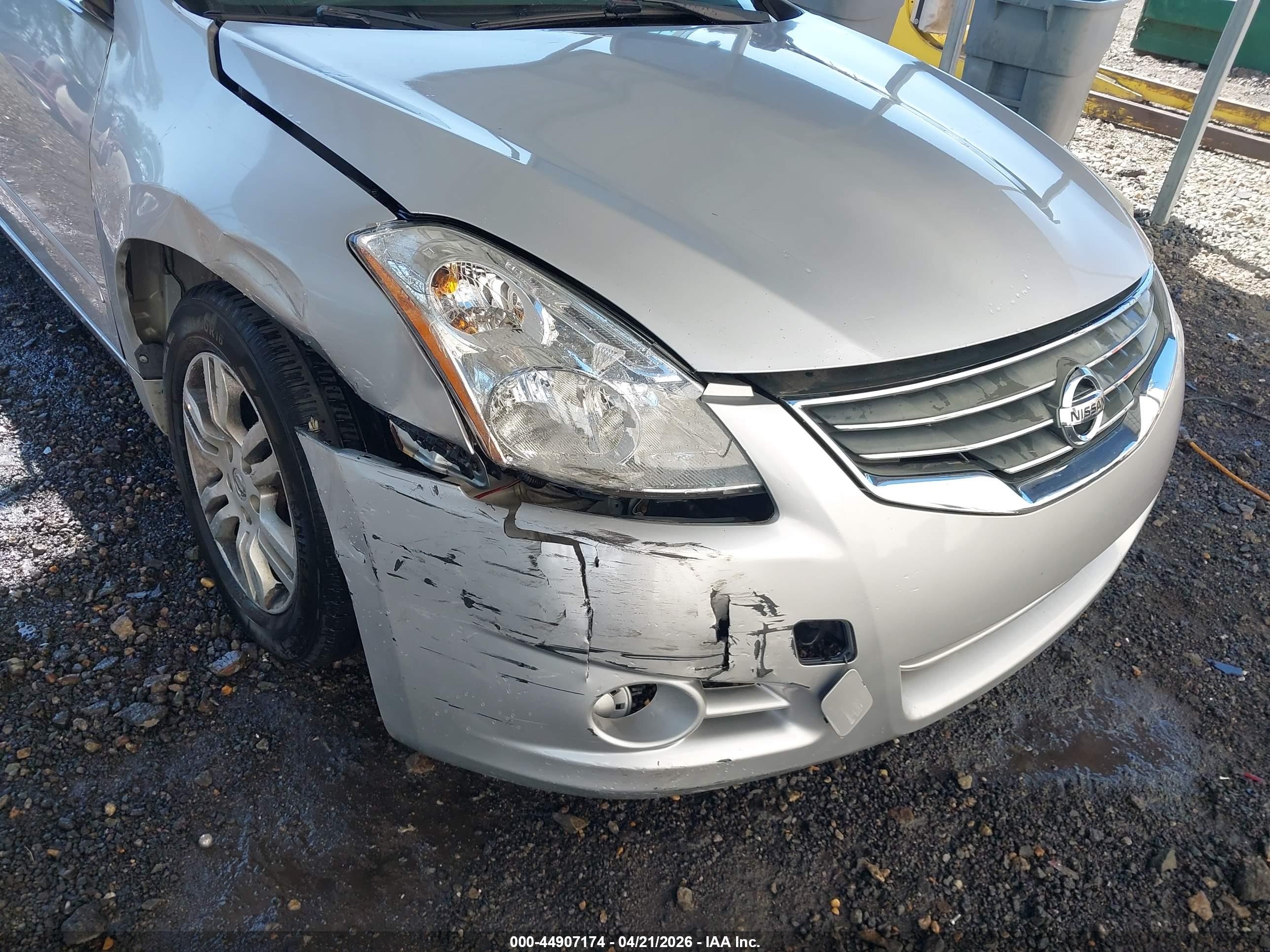2011 Nissan Altima 2.5 S Серебряный vin: 1N4AL2AP1BN420672