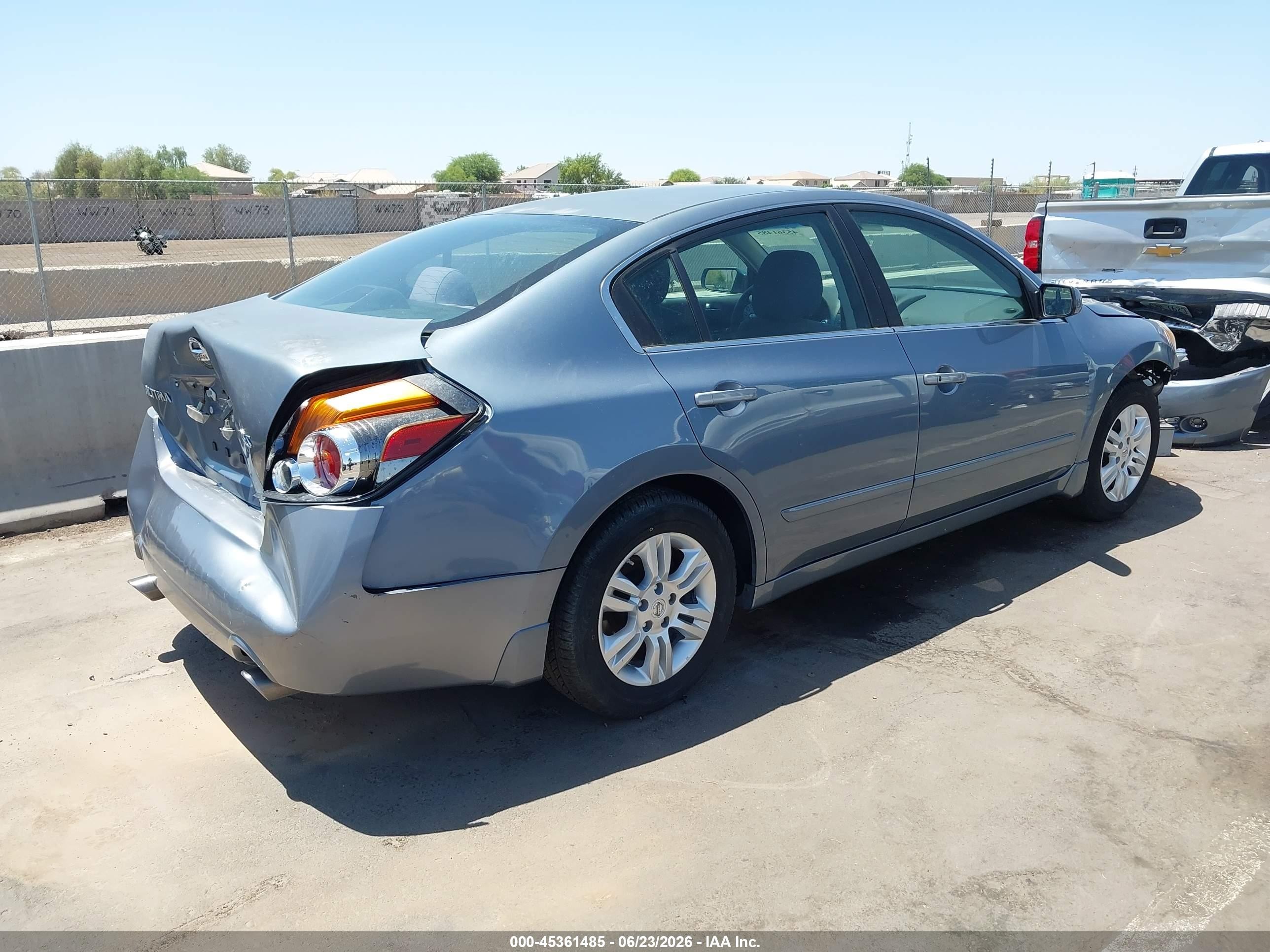 2011 Nissan Altima 2.5 S Blue vin: 1N4AL2AP1BN427525