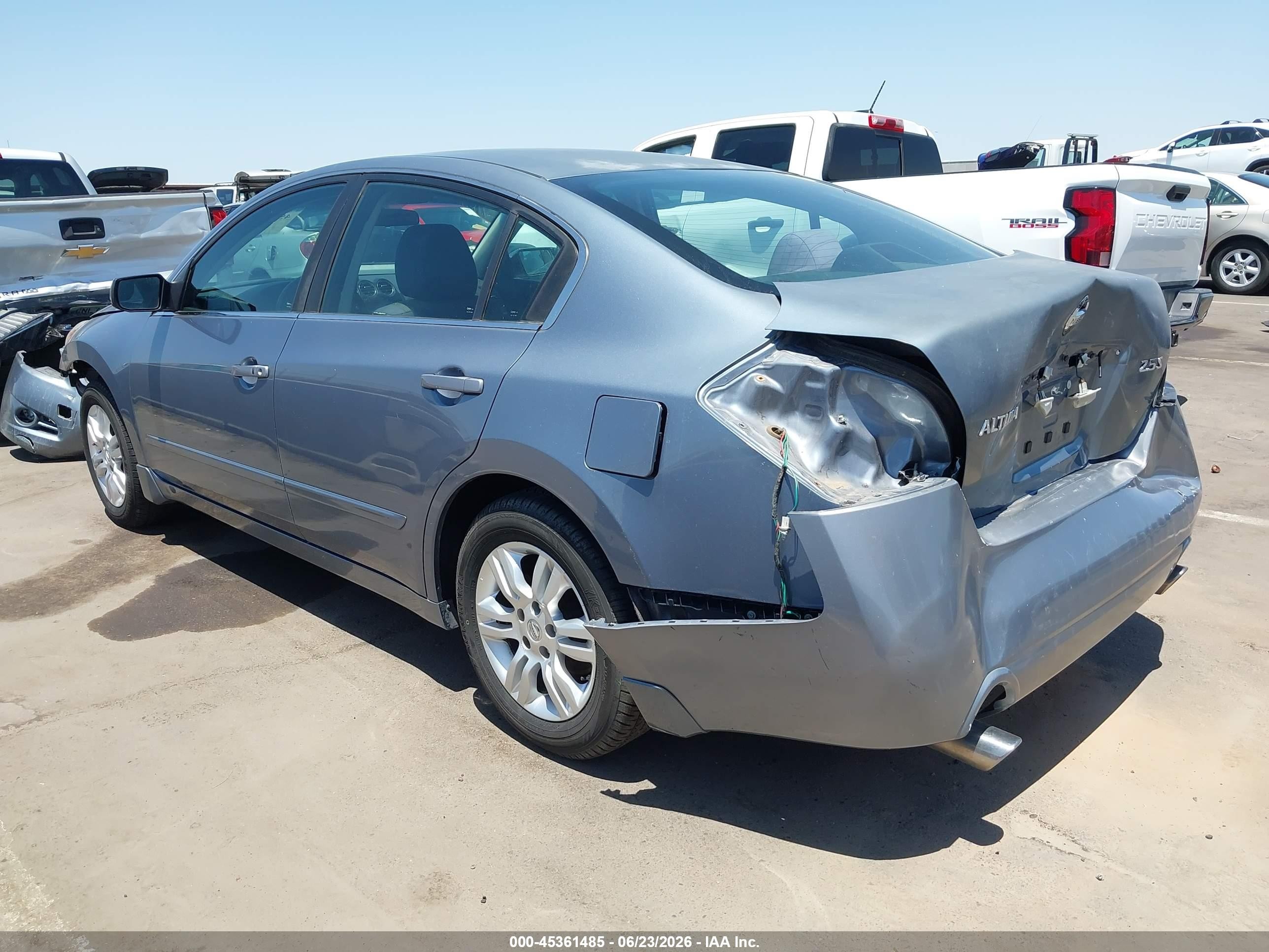 2011 Nissan Altima 2.5 S Blue vin: 1N4AL2AP1BN427525
