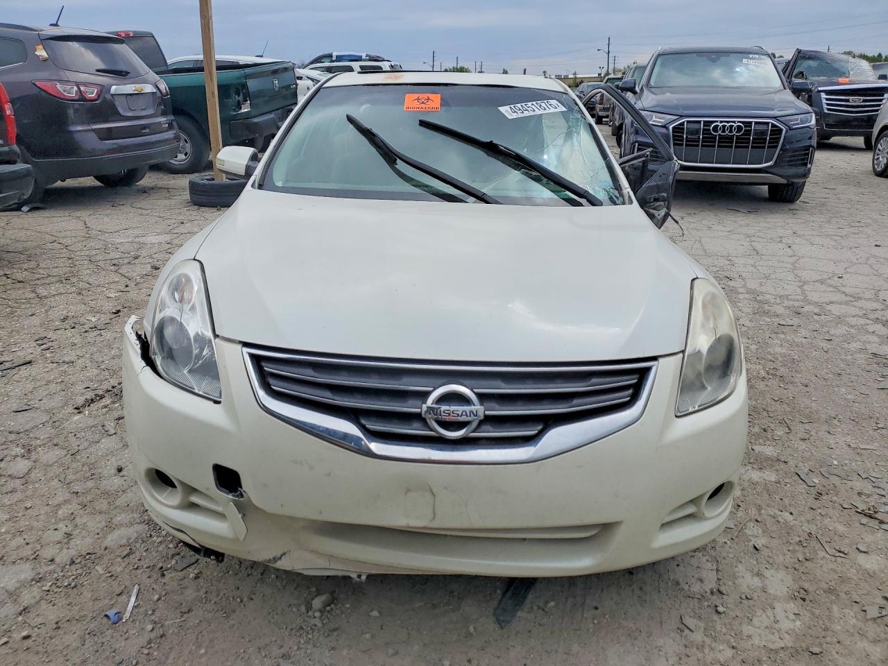 2011 Nissan Altima 2.5 White vin: 1N4AL2AP1BN428545