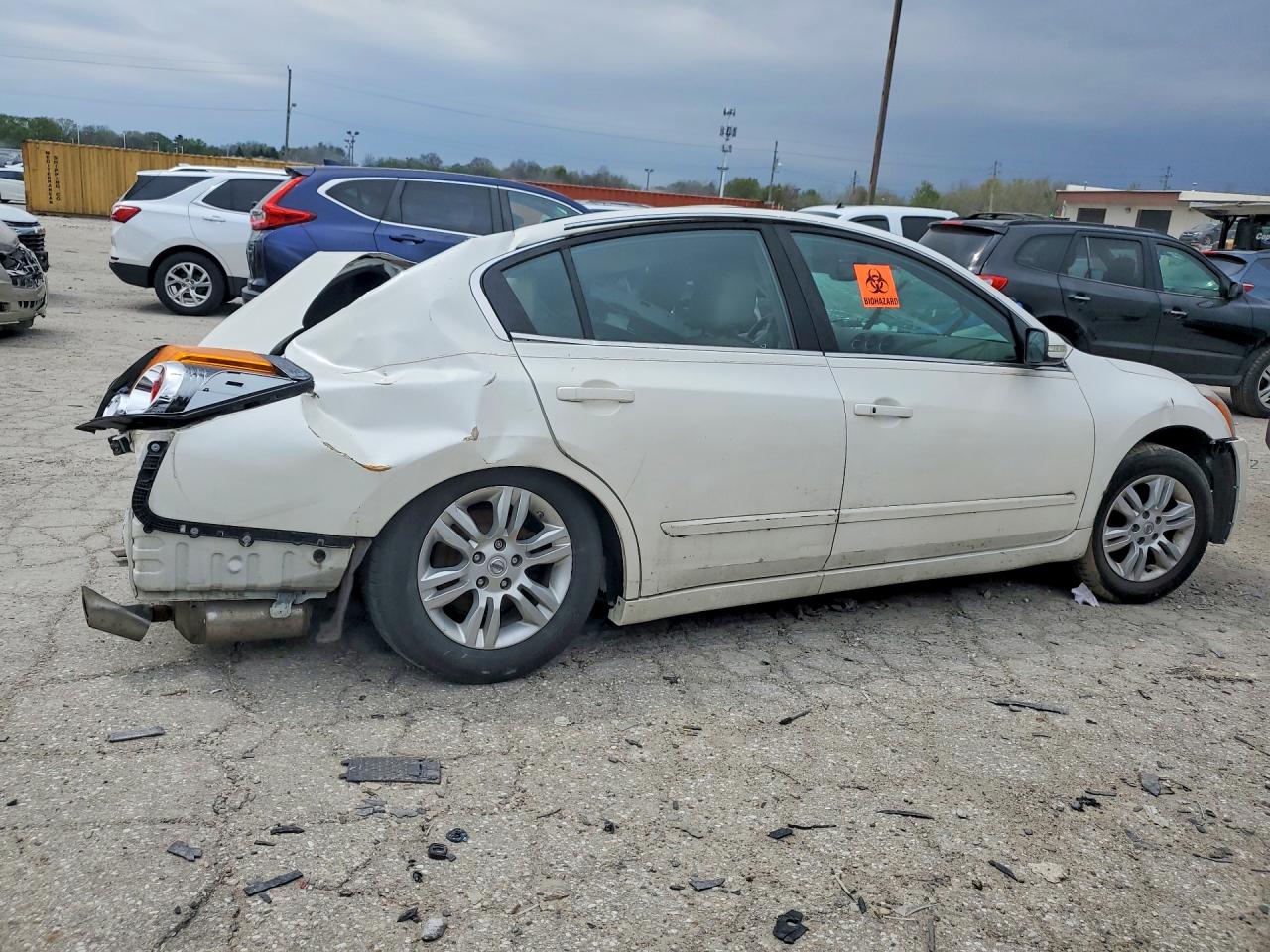 2011 Nissan Altima 2.5 White vin: 1N4AL2AP1BN428545