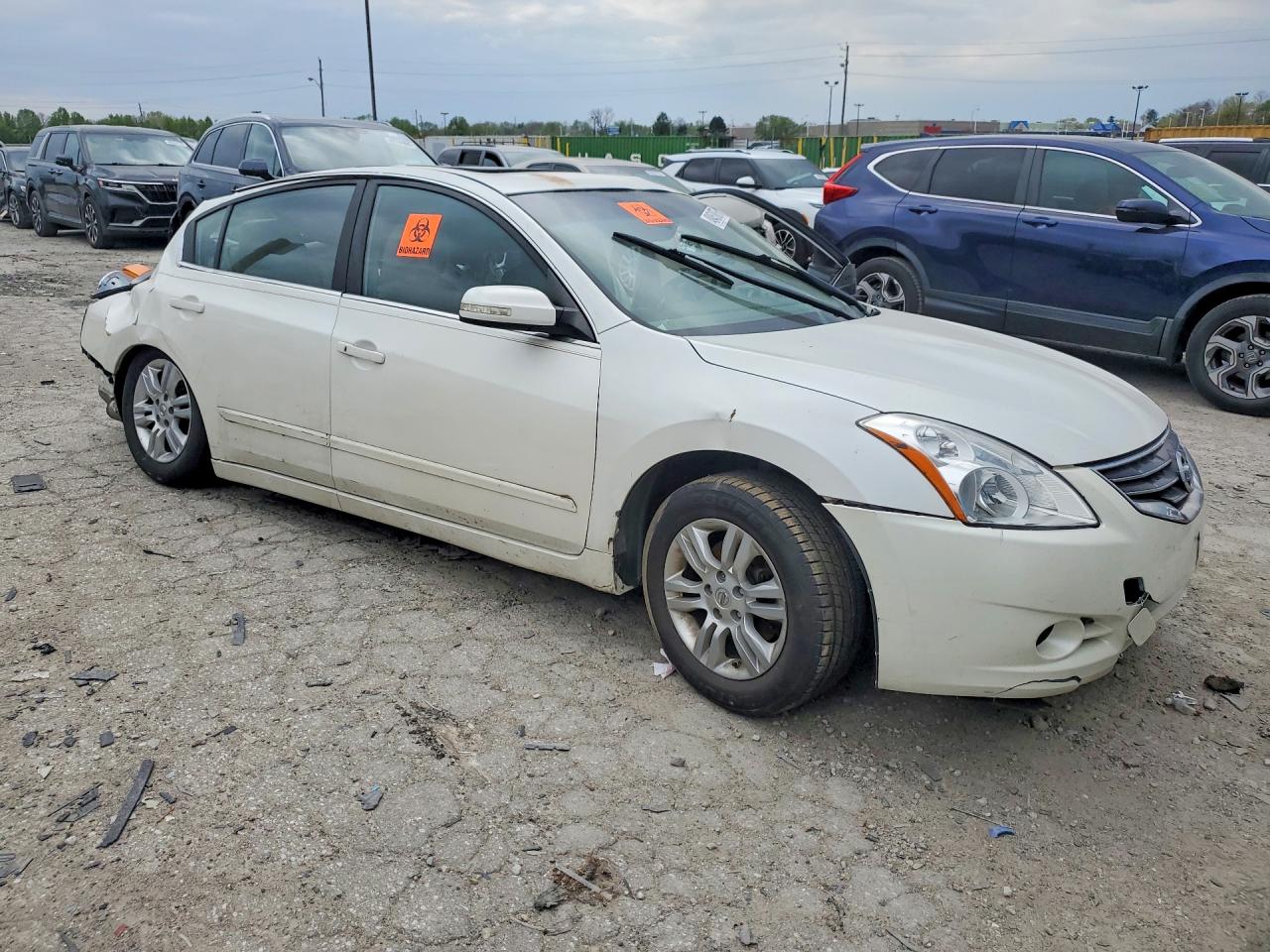 2011 Nissan Altima 2.5 White vin: 1N4AL2AP1BN428545